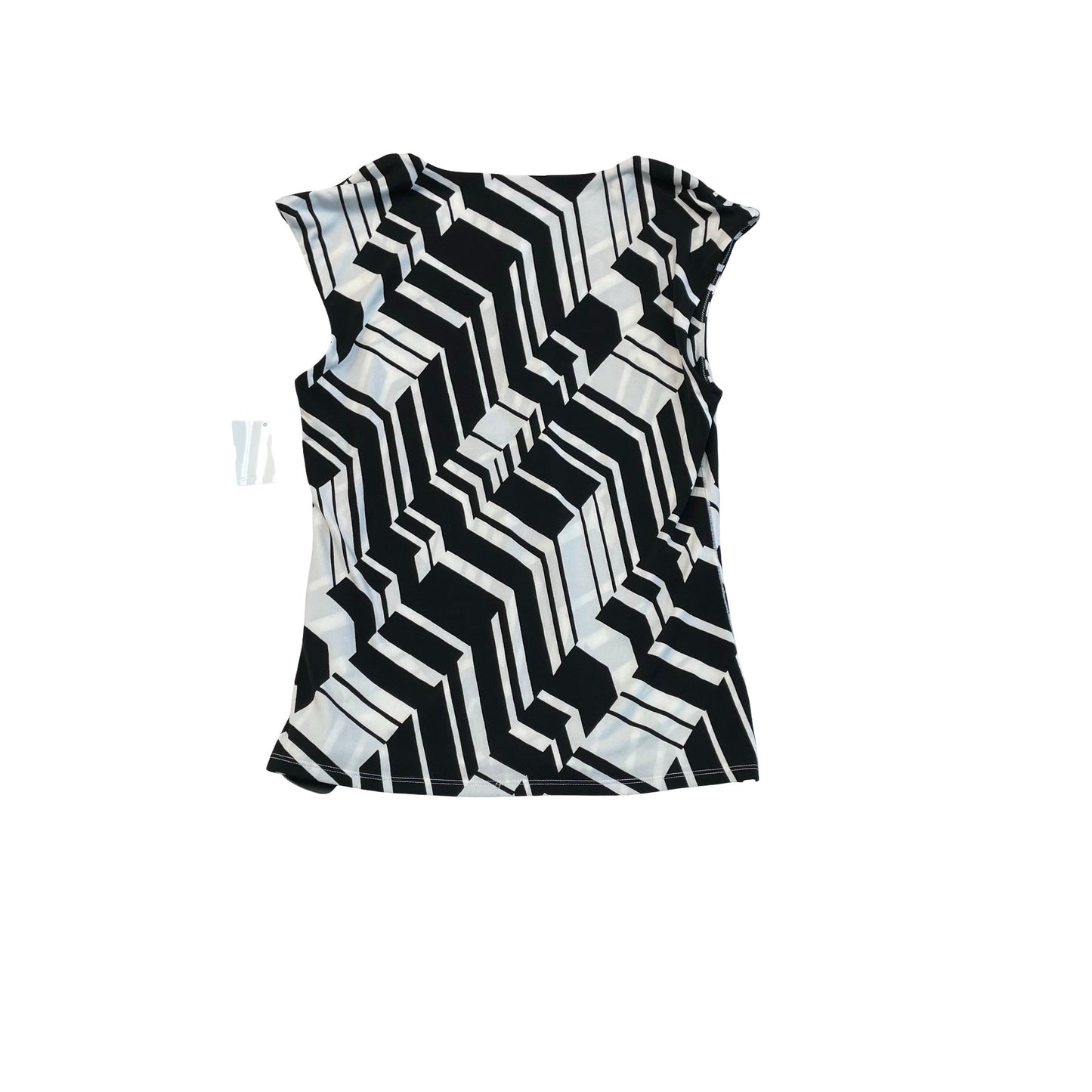 Top Sleeveless By White House Black Market In Black & White, Size:M