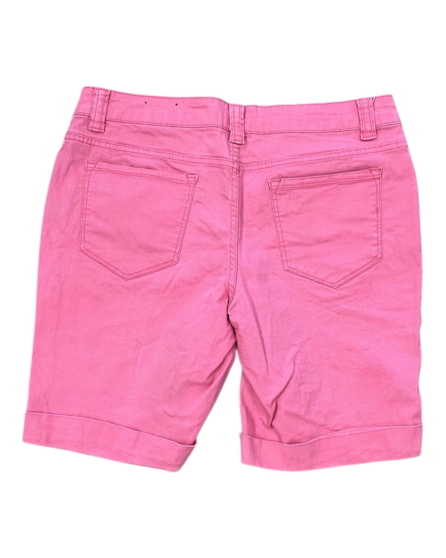 Shorts By Faded Glory In Pink Denim, Size:12