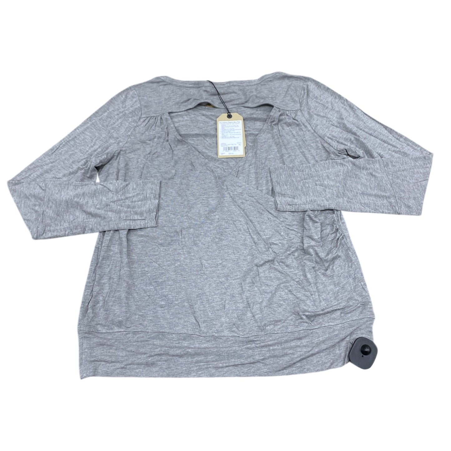 Top Ls By Prana In Grey, Size:Xl