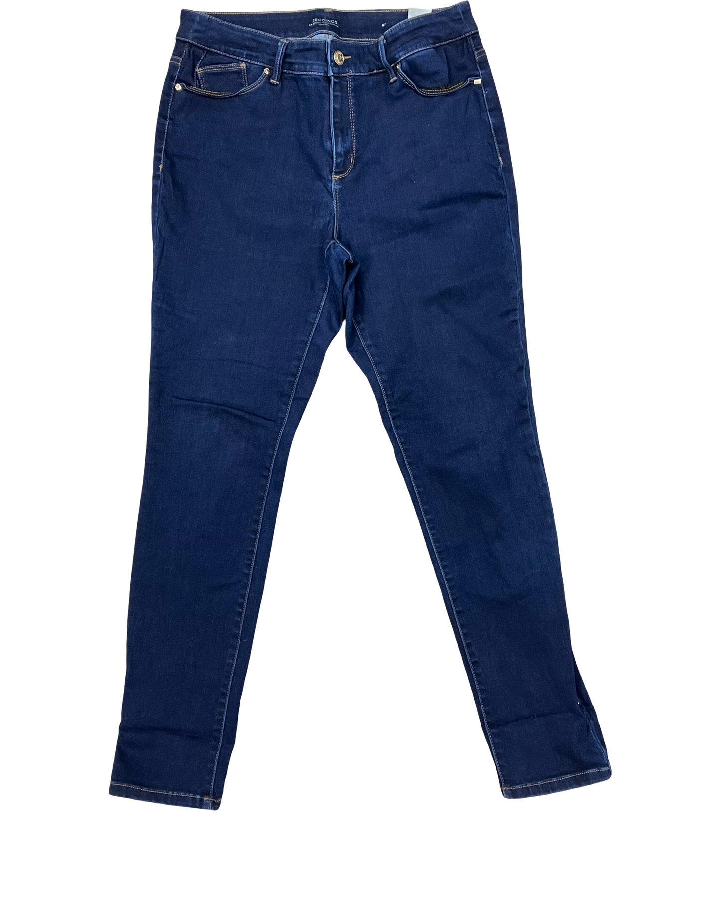 Jeans Jeggings By Chicos In Blue Denim, Size:10