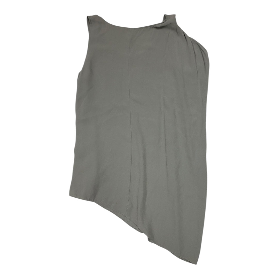 Top Sleeveless Designer By Eileen Fisher In Grey, Size:S