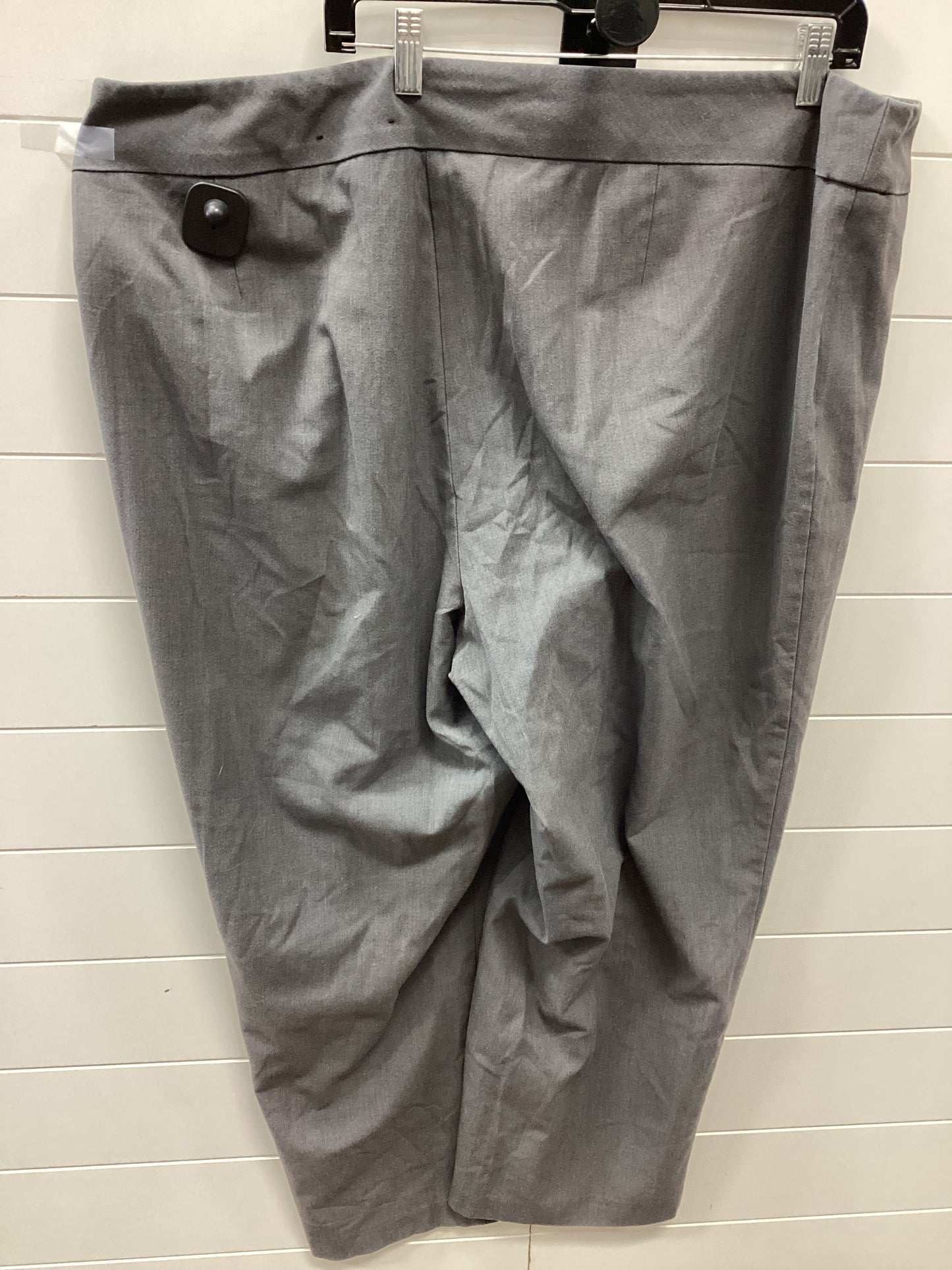 Pants Linen By Roz And Ali In Grey, Size:24