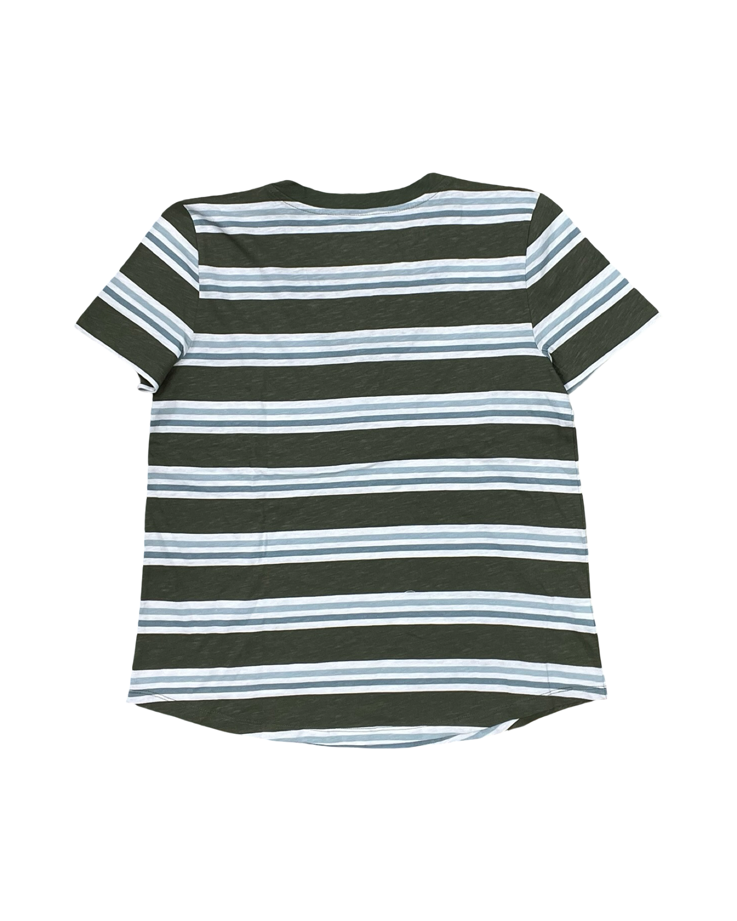 Top Ss By Loft In Green & White, Size:M