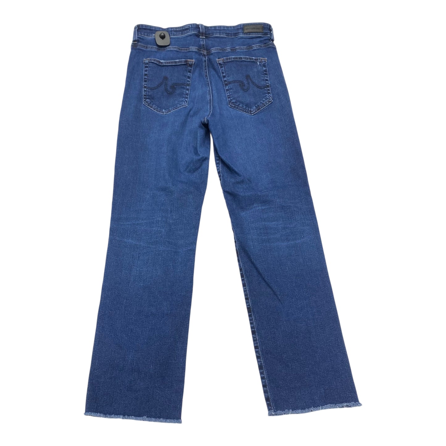 Jeans Straight By Adriano Goldschmied In Blue Denim, Size:16