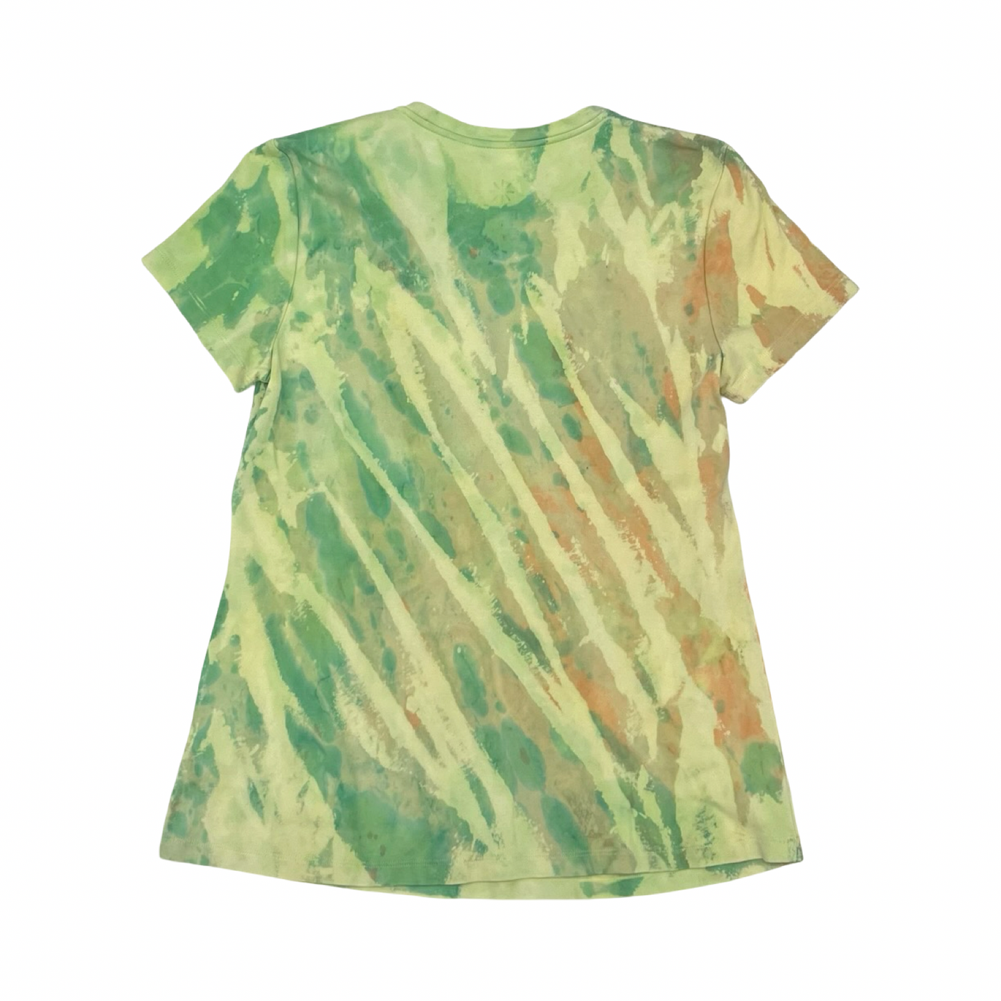 Top Ss By Isaac Mizrahi Live Qvc In Green & Orange, Size:Xs
