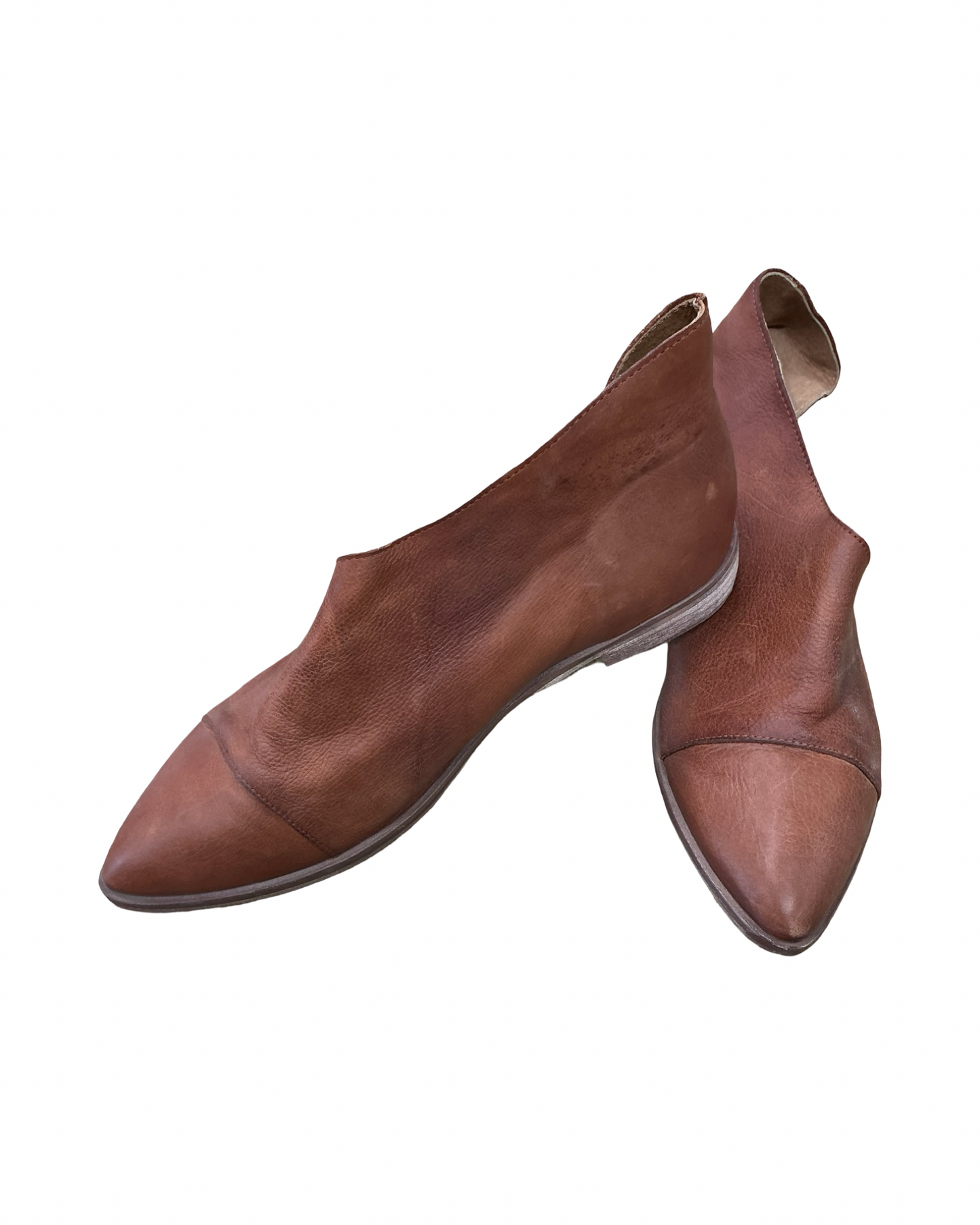 Shoes Flats By Free People In Brown, Size:10.5