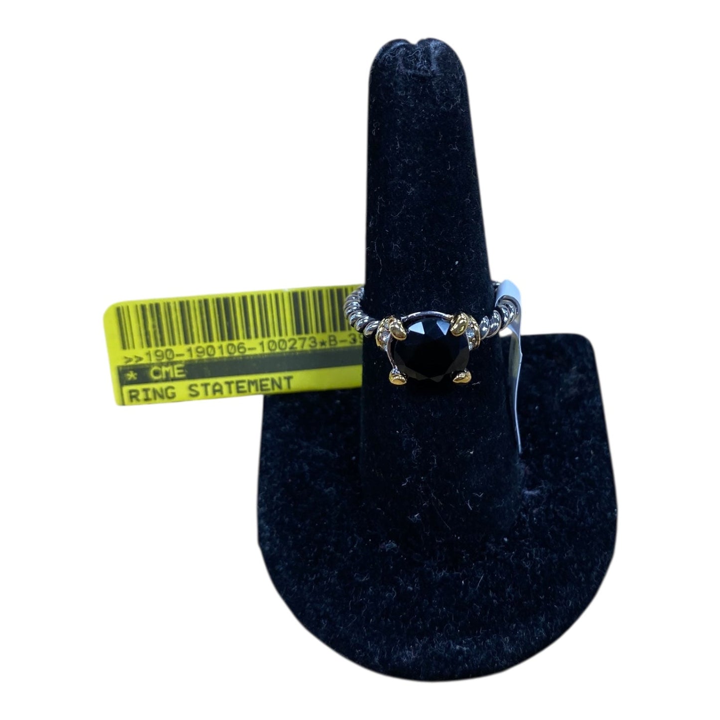 Ring Statement In Silver, Size:8