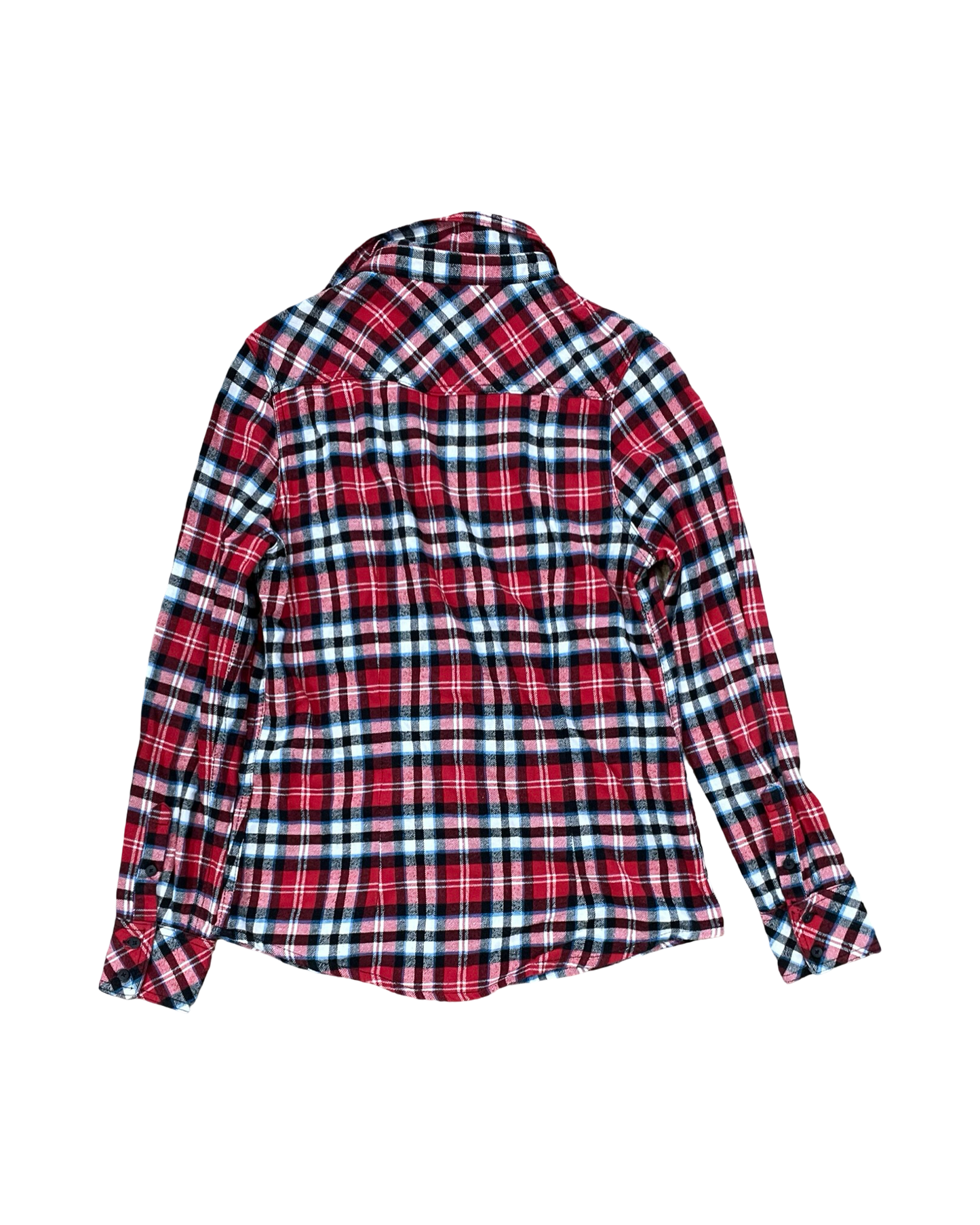 Blouse Ls By Ci Sono In Black & Red, Size:S