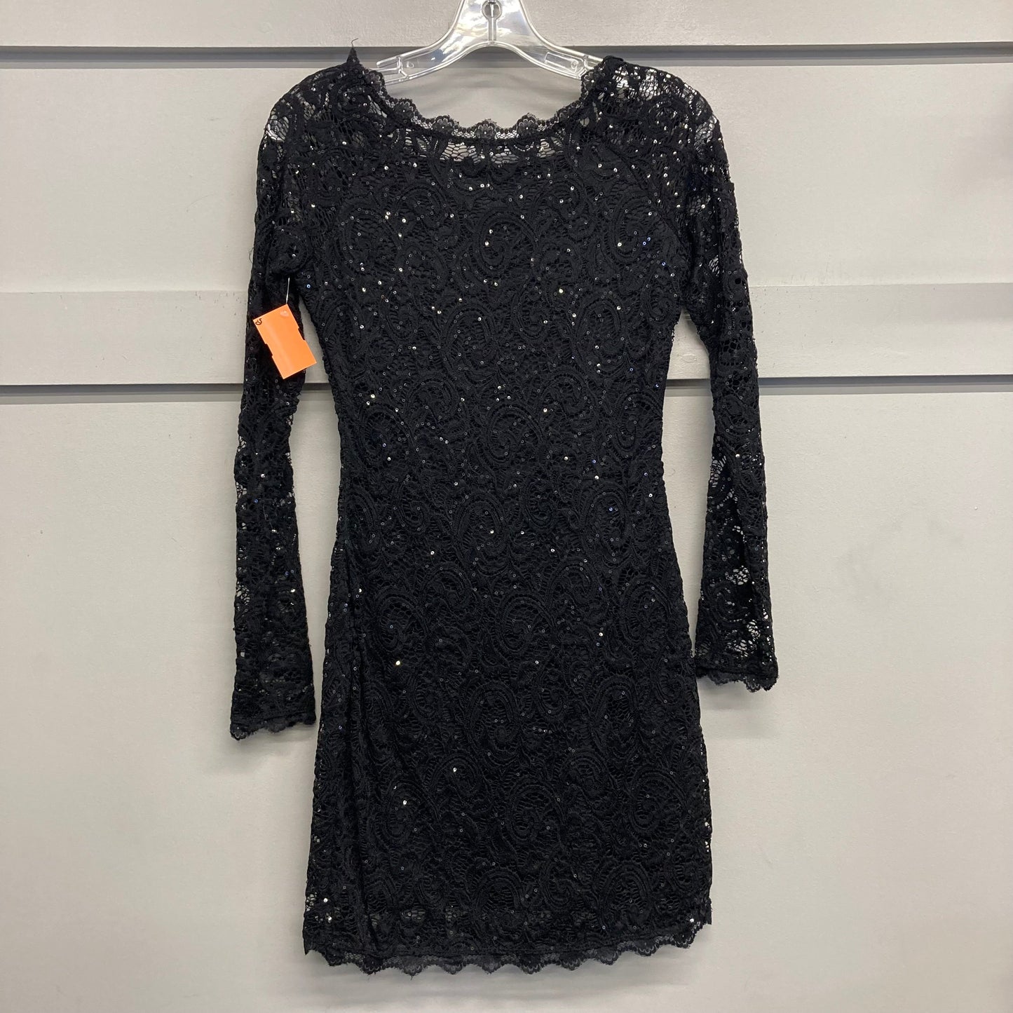 Dress Party Short By Sequin Hearts In Black, Size:S