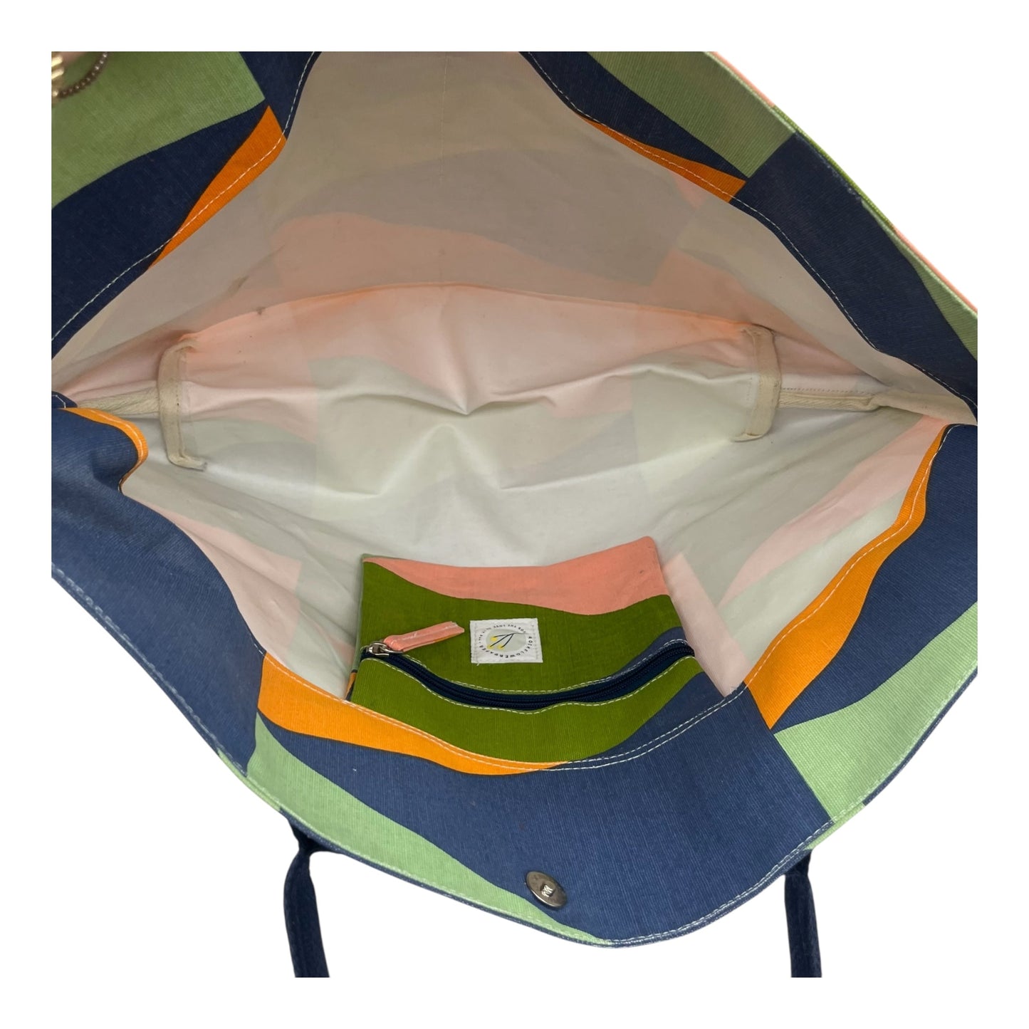 Tote By Clothes Mentor In Multi, Size:Large