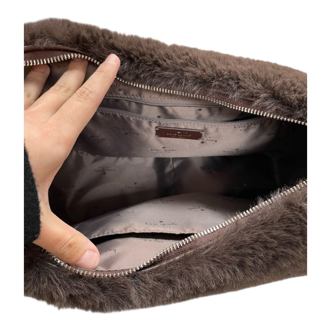 Handbag Designer By Kate Spade In Brown, Size:Large