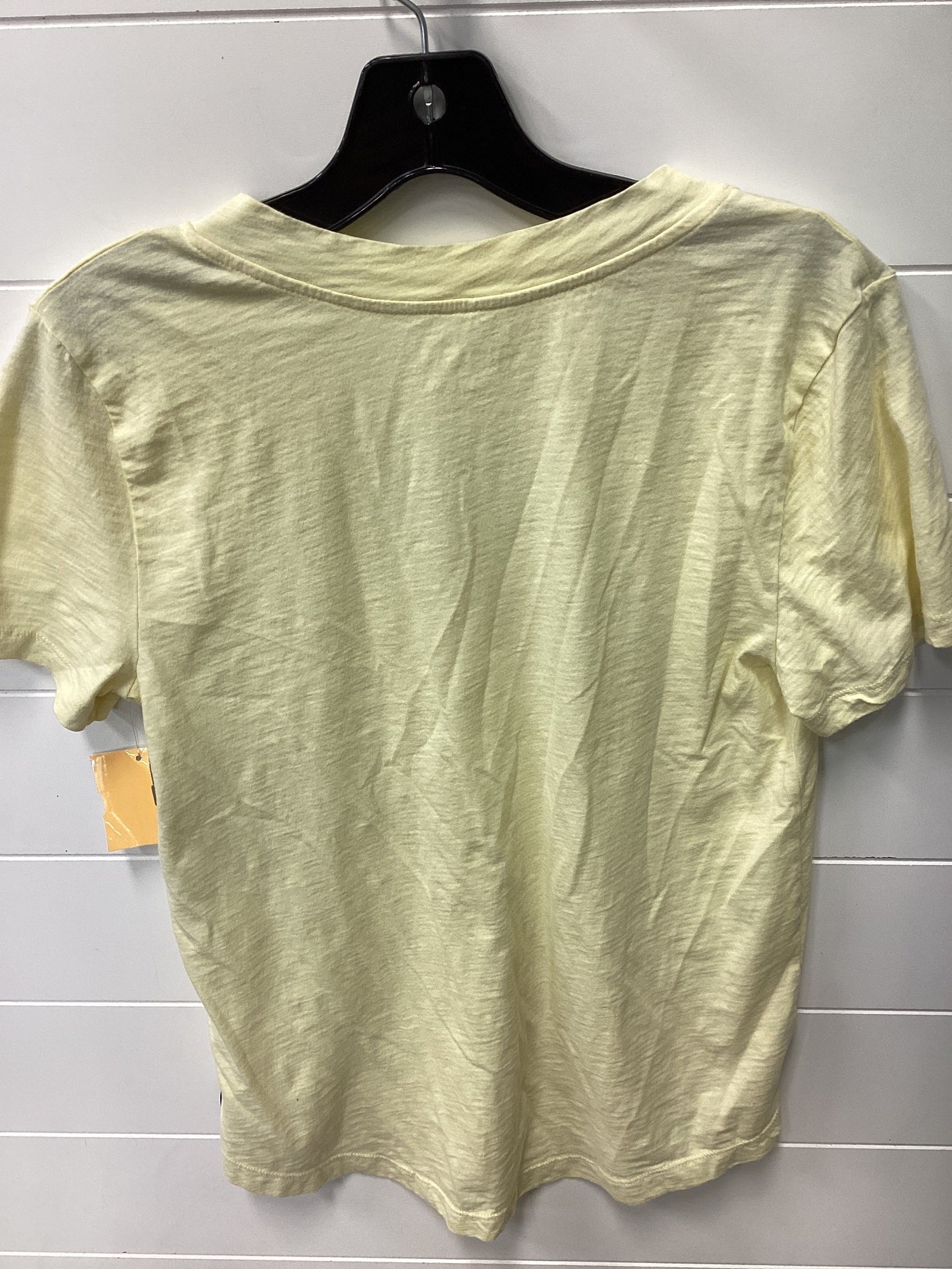 Top Ss Basic By Loft In Yellow, Size:S