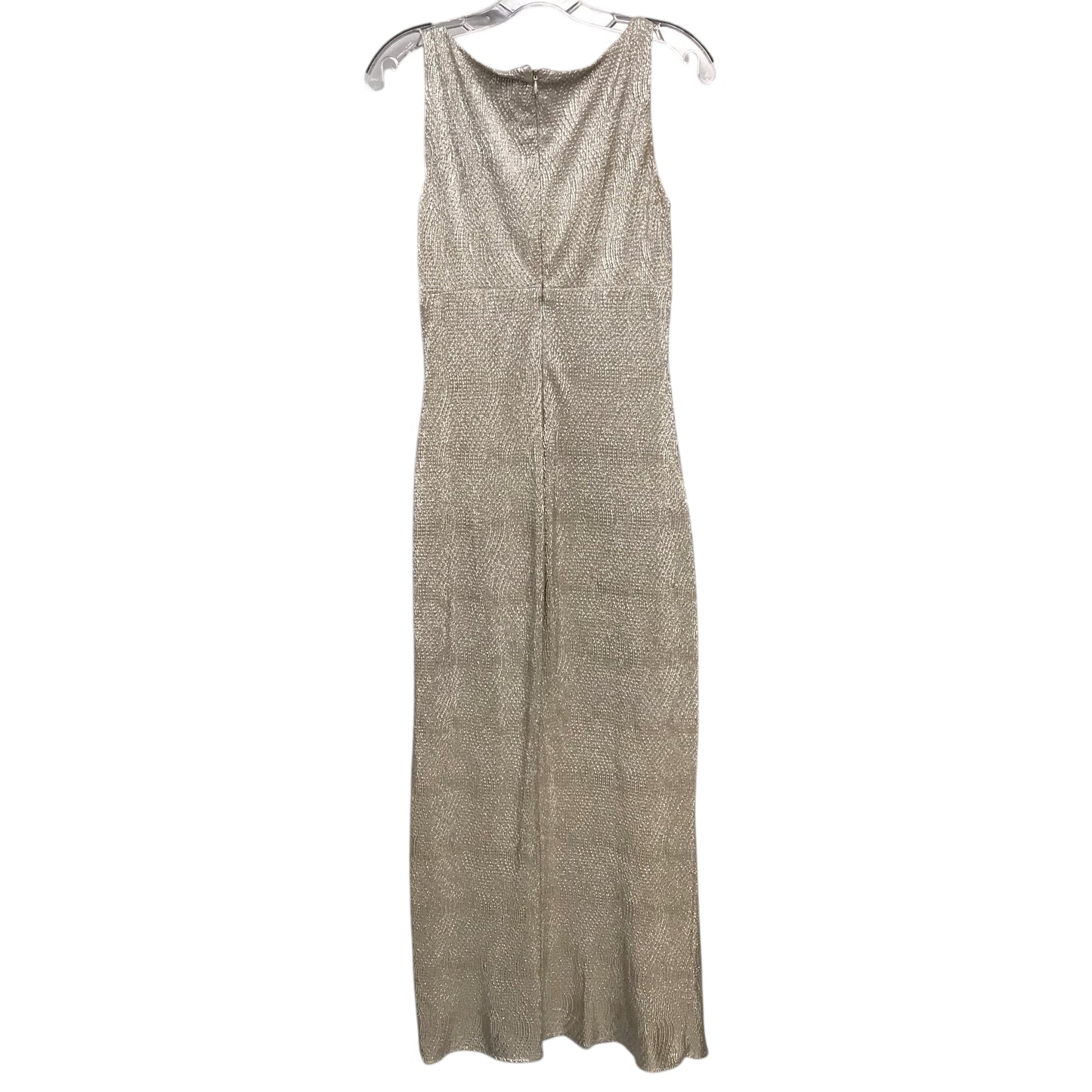 Dress Party Long By Lauren By Ralph Lauren In Gold, Size:S