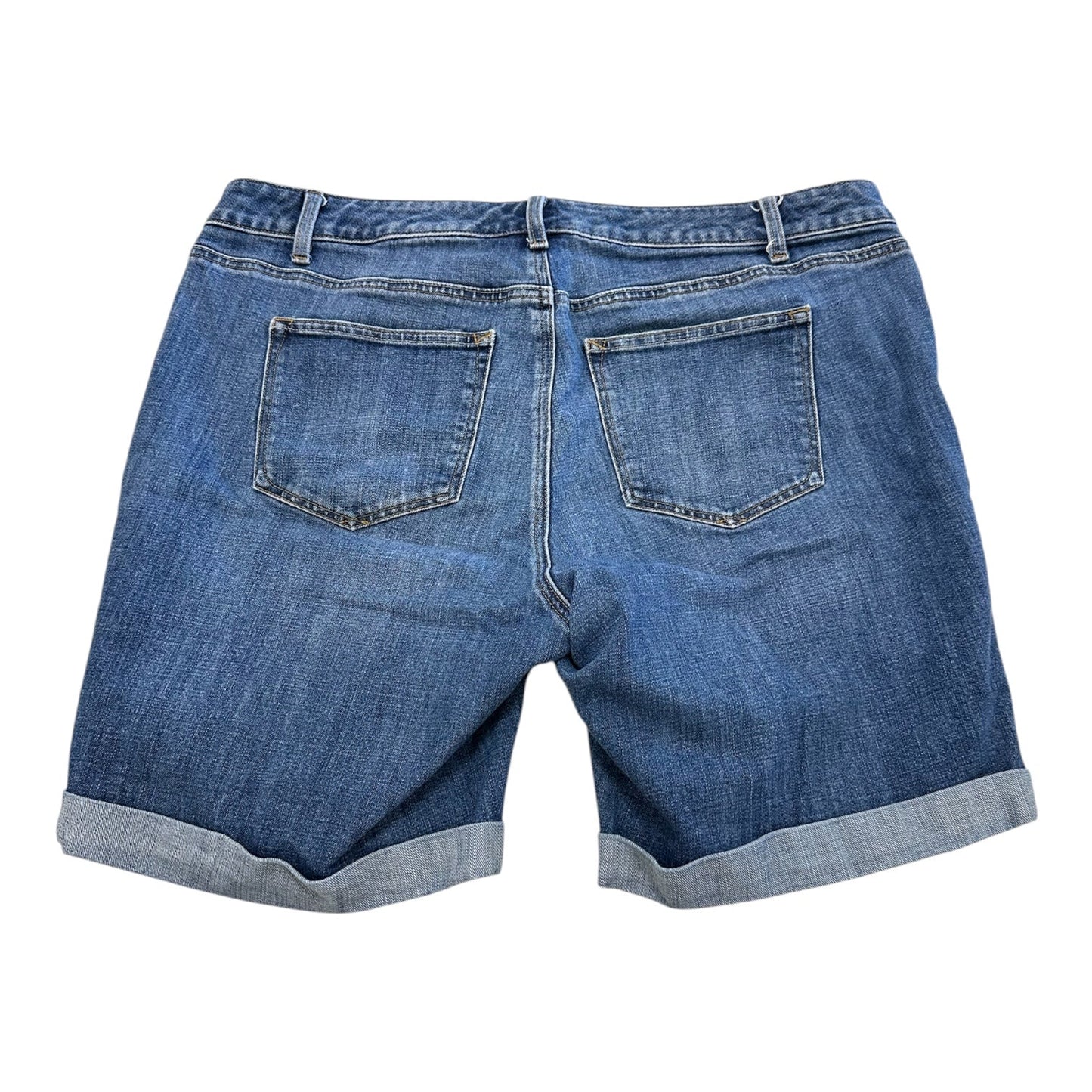 Shorts By Talbots In Blue Denim, Size:16