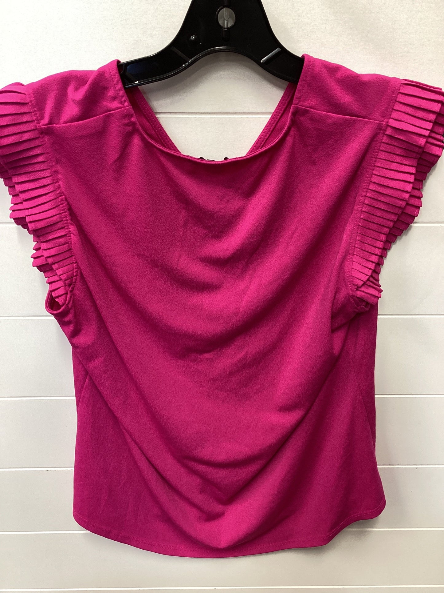 Top Sleeveless By Adrianna Papell In Pink, Size:M
