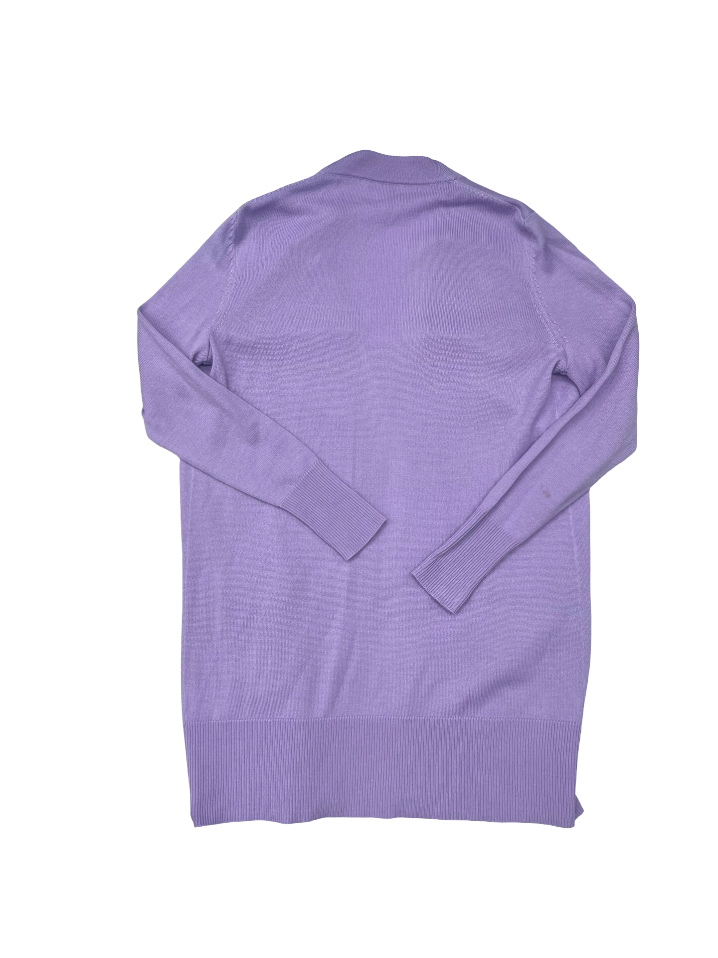 Sweater Cardigan By Nordstrom In Purple, Size:Xs