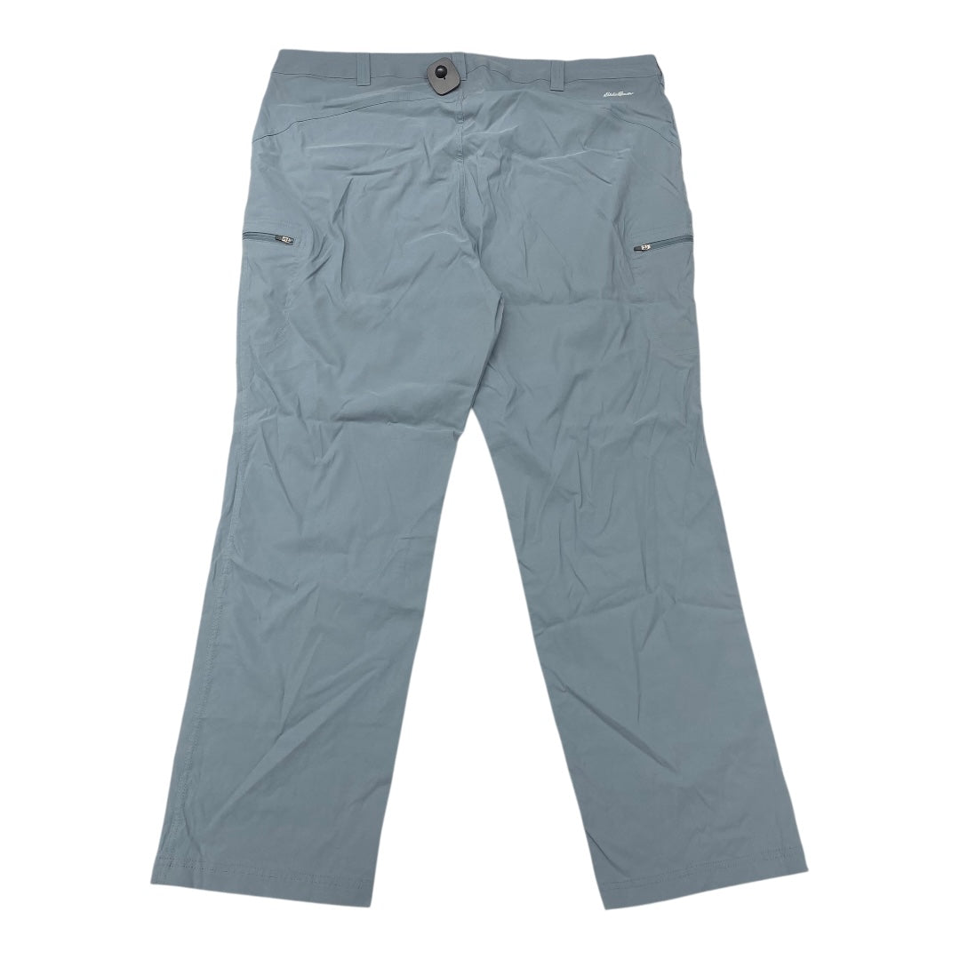 Athletic Pants By Eddie Bauer In Grey, Size:22