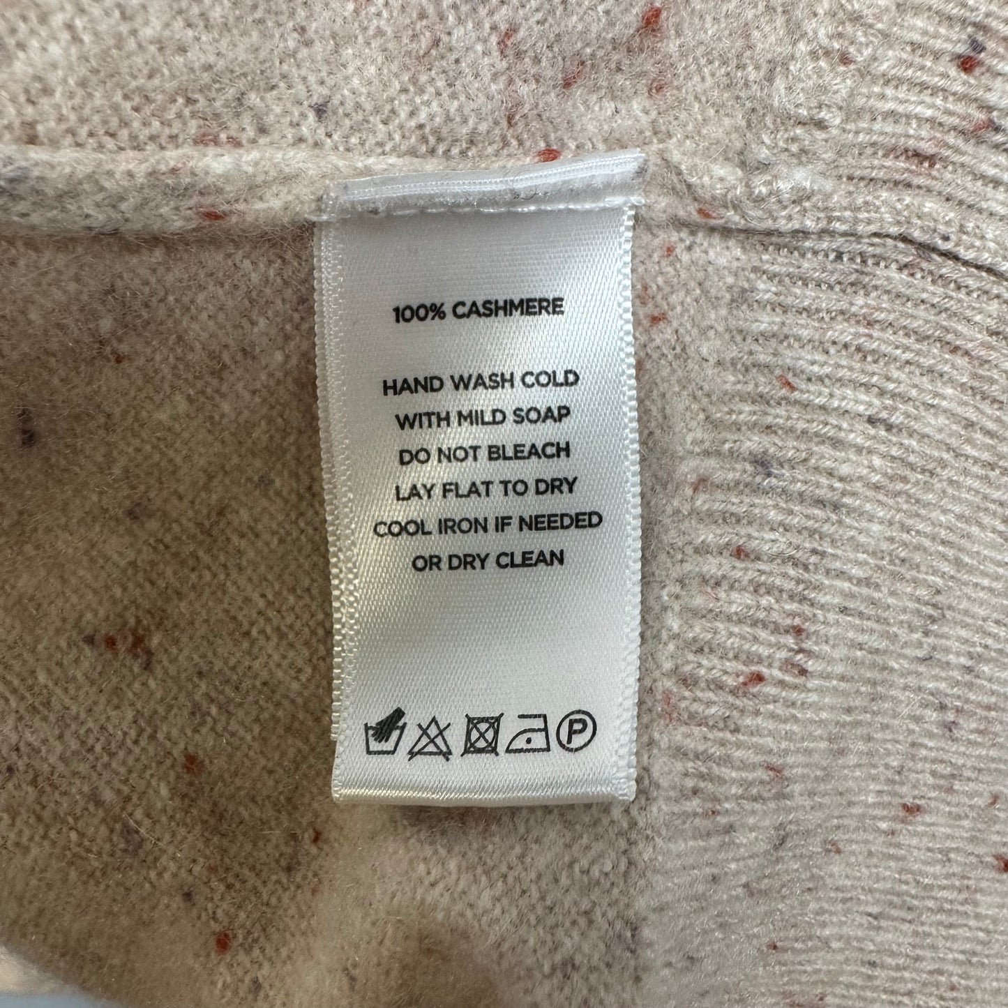 Sweater Cashmere By Leo & Sage In Cream, Size: L