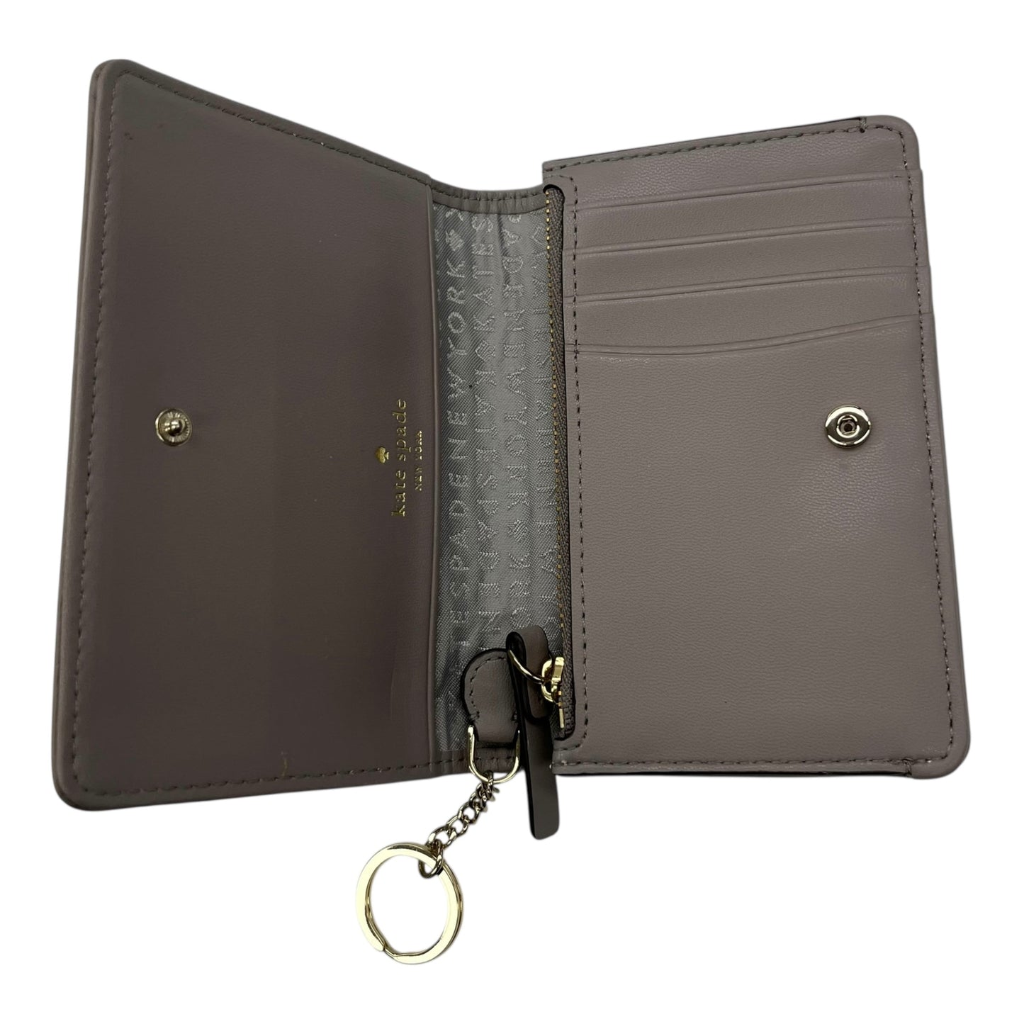 Wallet Designer By Kate Spade In Taupe, Size:Medium