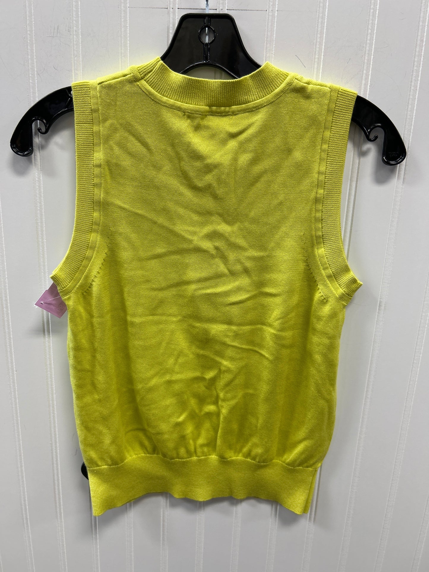 Top Sleeveless By Free Assembly In Yellow, Size:S
