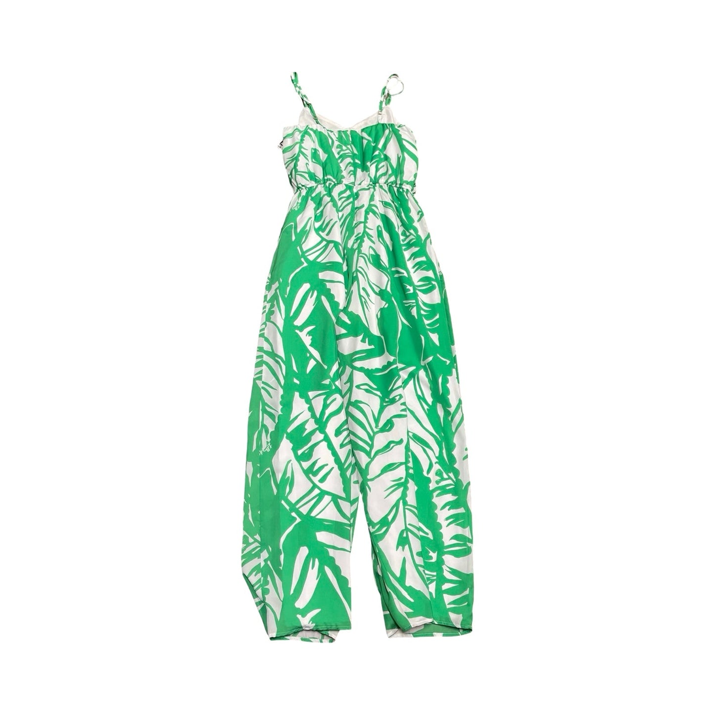 Jumpsuit By Target-Designer In Green & White, Size:M