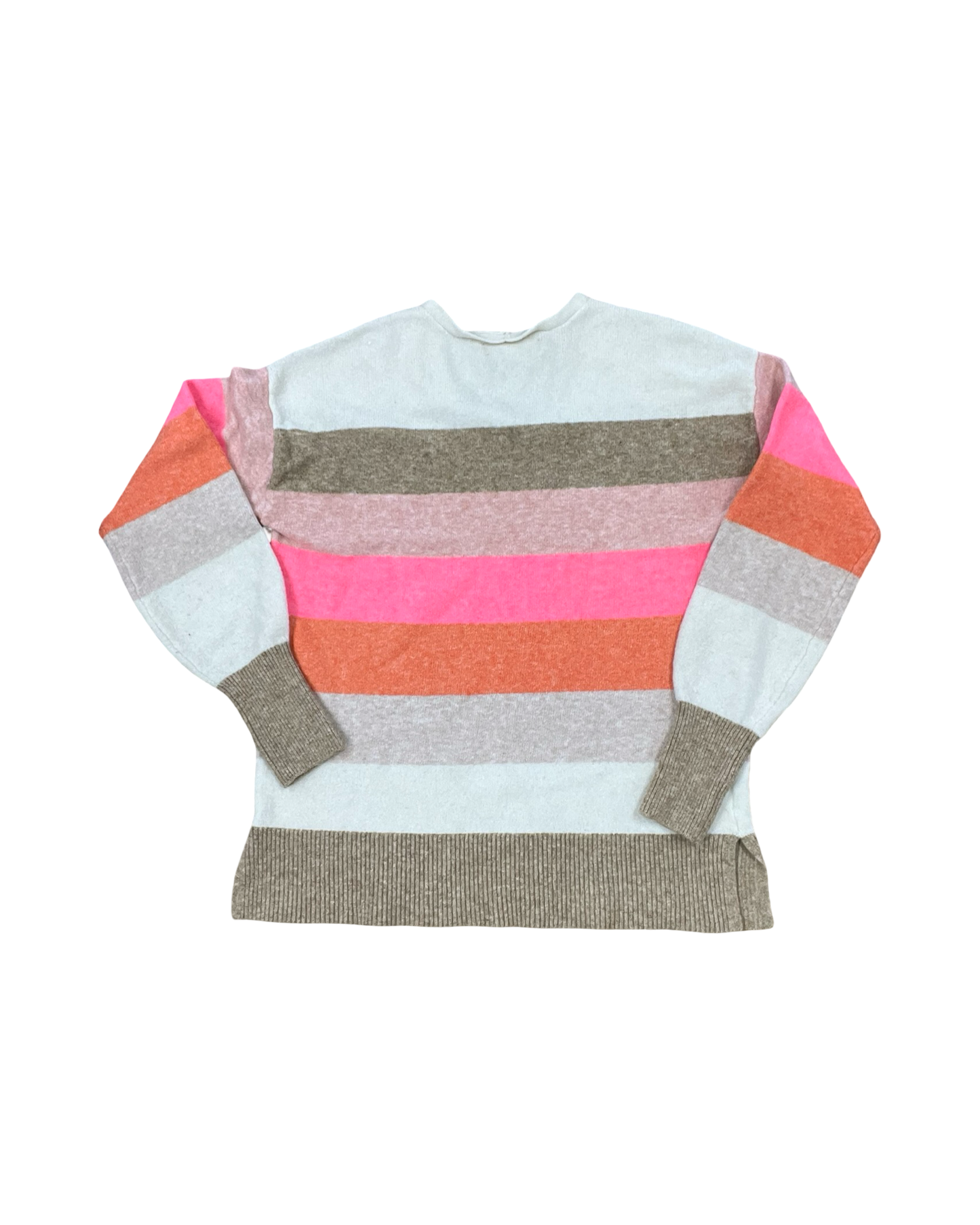 Sweater By Loft In Brown & Pink, Size:Xs
