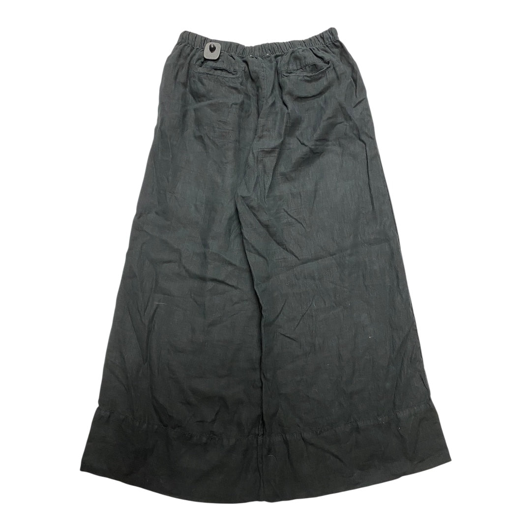 Pants Linen By Caslon In Black, Size:L