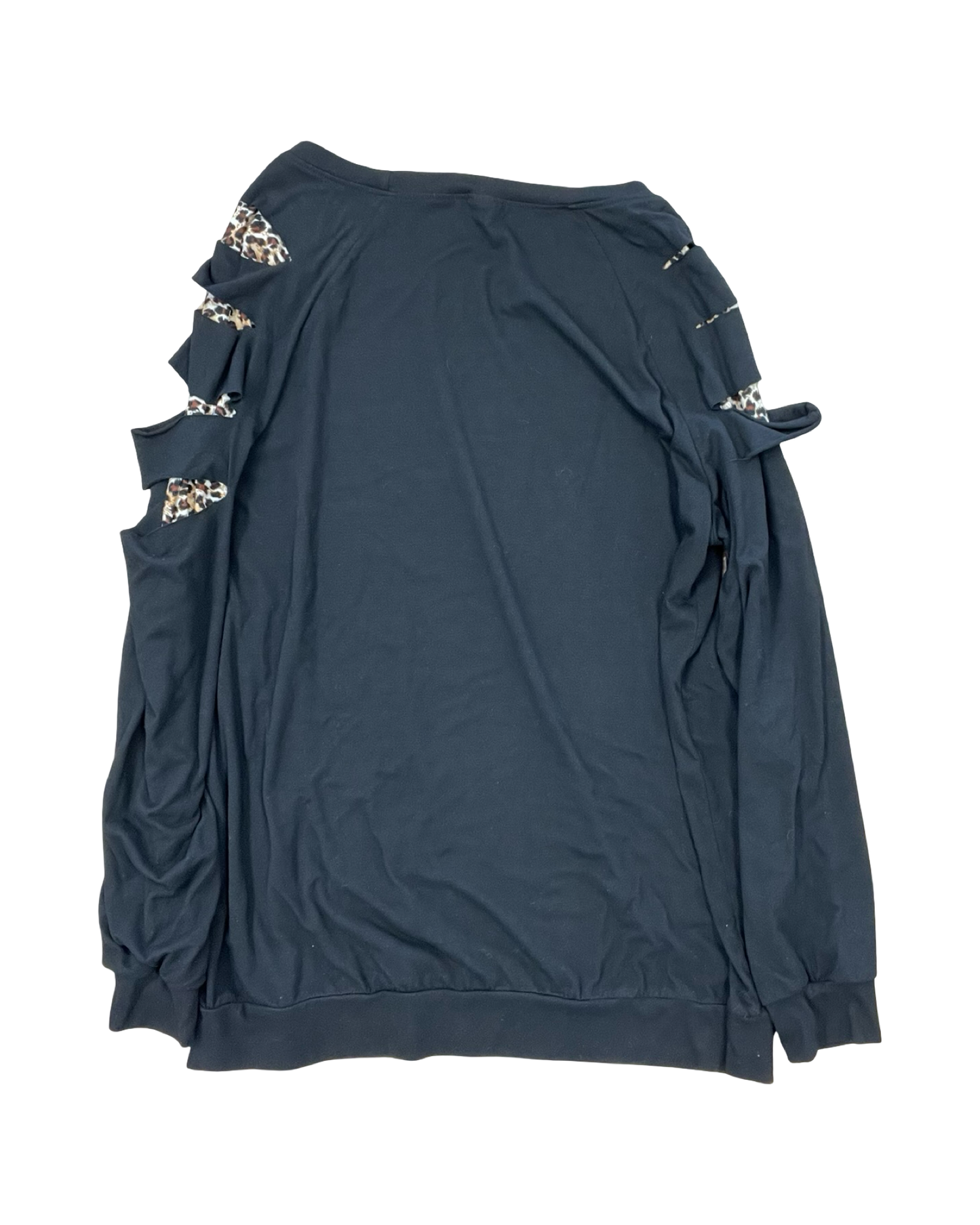 Top Ls By Clothes Mentor In Black, Size:Xl