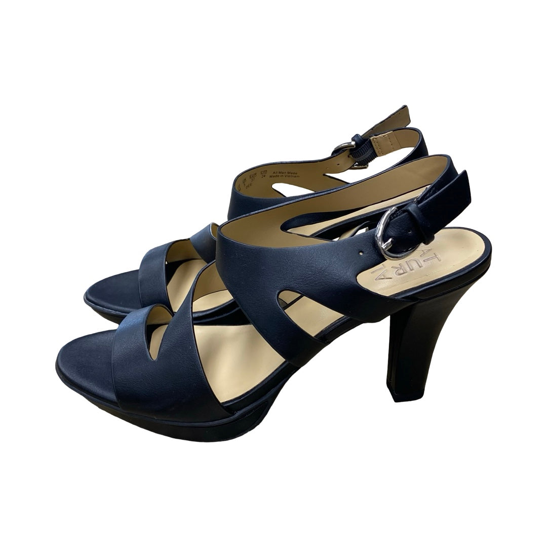 Shoes Heels Block By Naturalizer In Black, Size:7