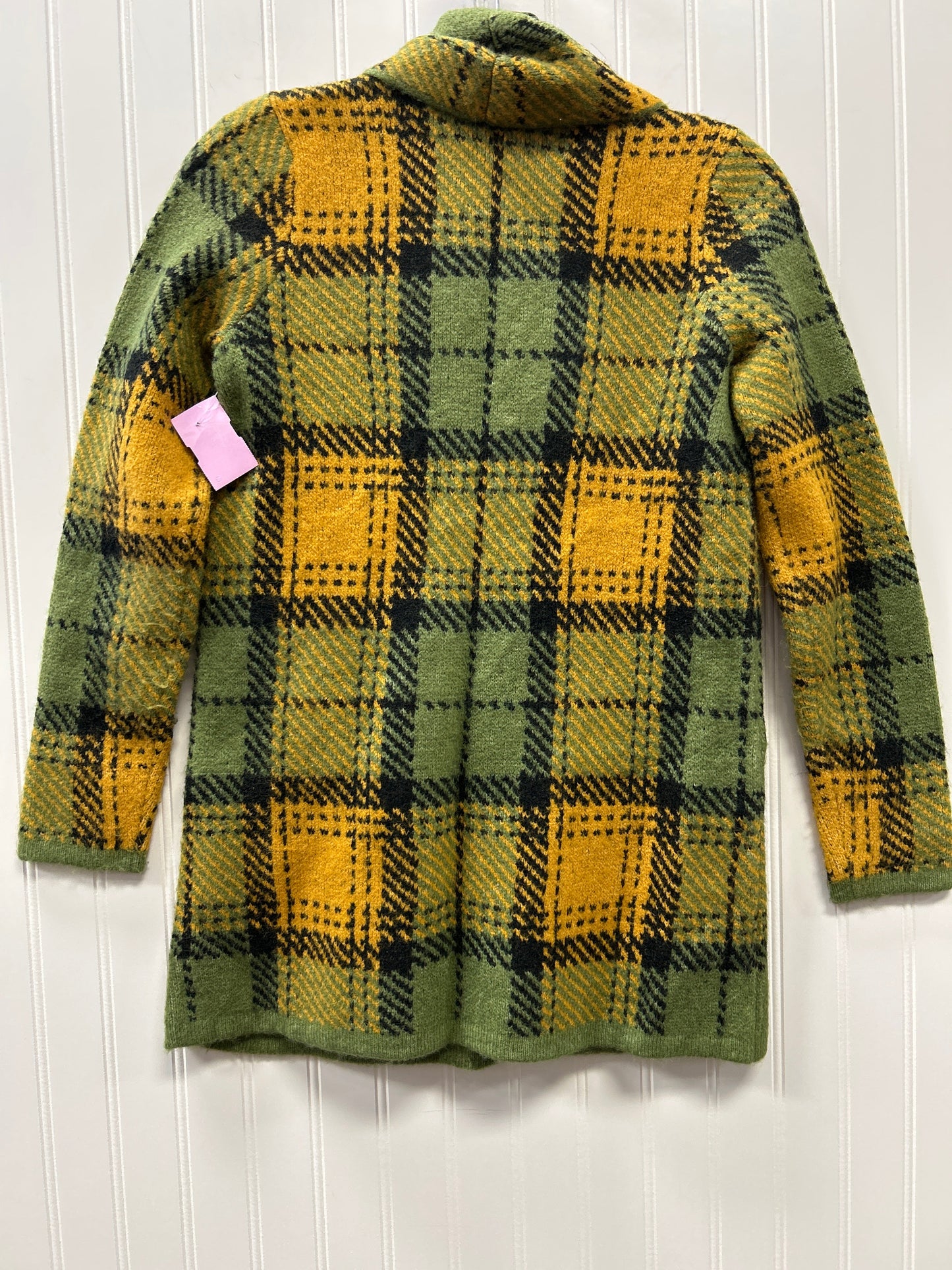 Sweater By Ann Taylor In Green & Yellow, Size:Xxsp