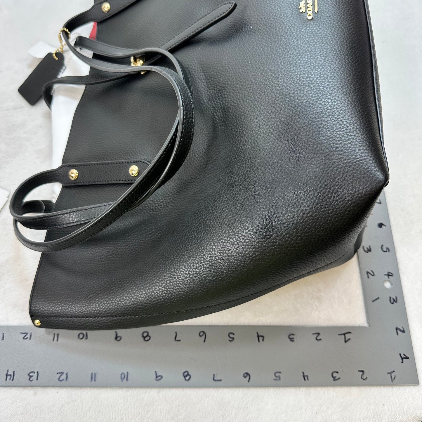 Market Tote Designer By Coach, Size: Large