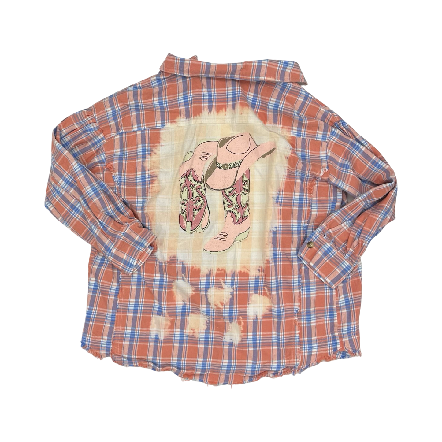 Top Ls By Blue B In Blue & Orange, Size:M