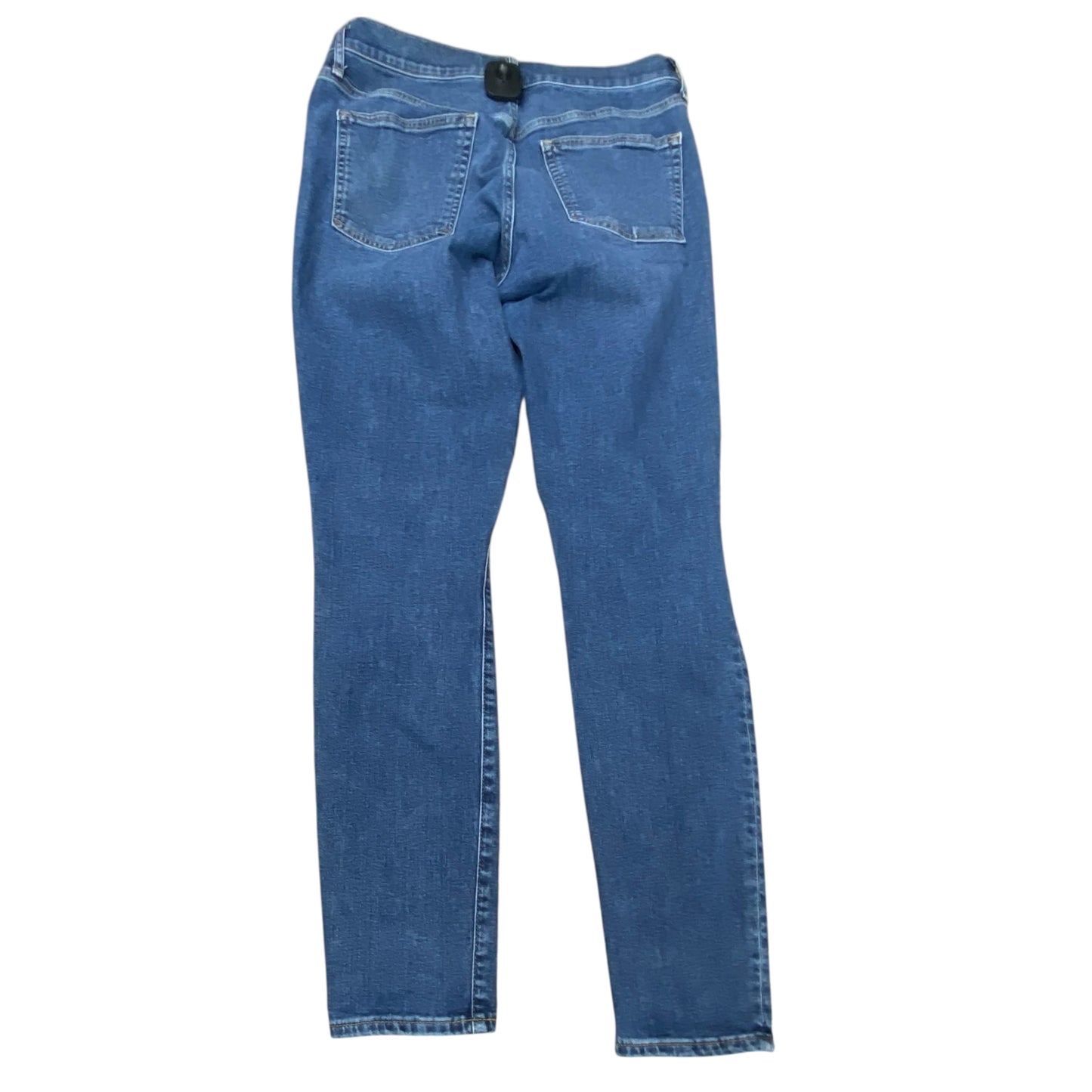 Jeans Skinny By Gap In Blue Denim, Size:12L