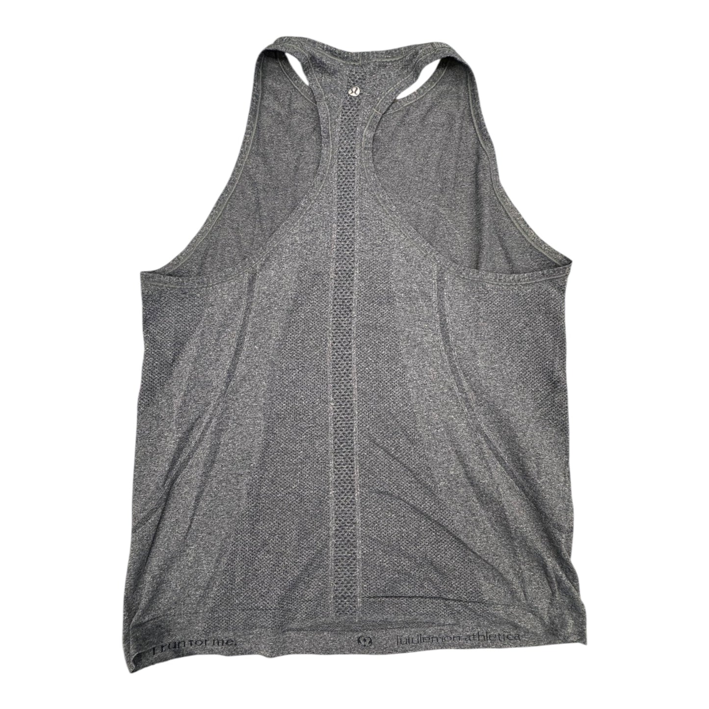 Athletic Tank Top By Lululemon In Grey, Size:10