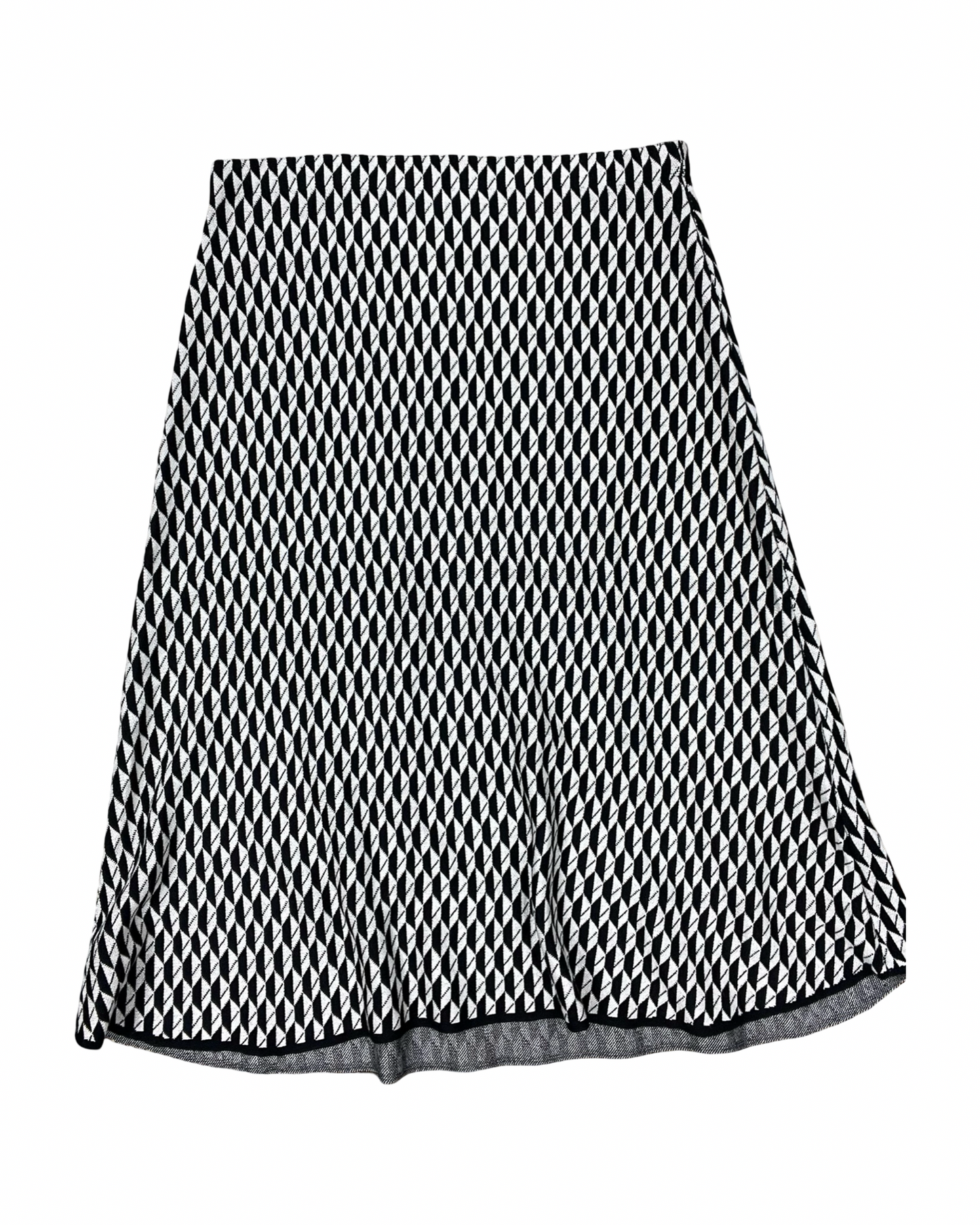 Skirt Maxi By Clothes Mentor In Black & White, Size:Xl