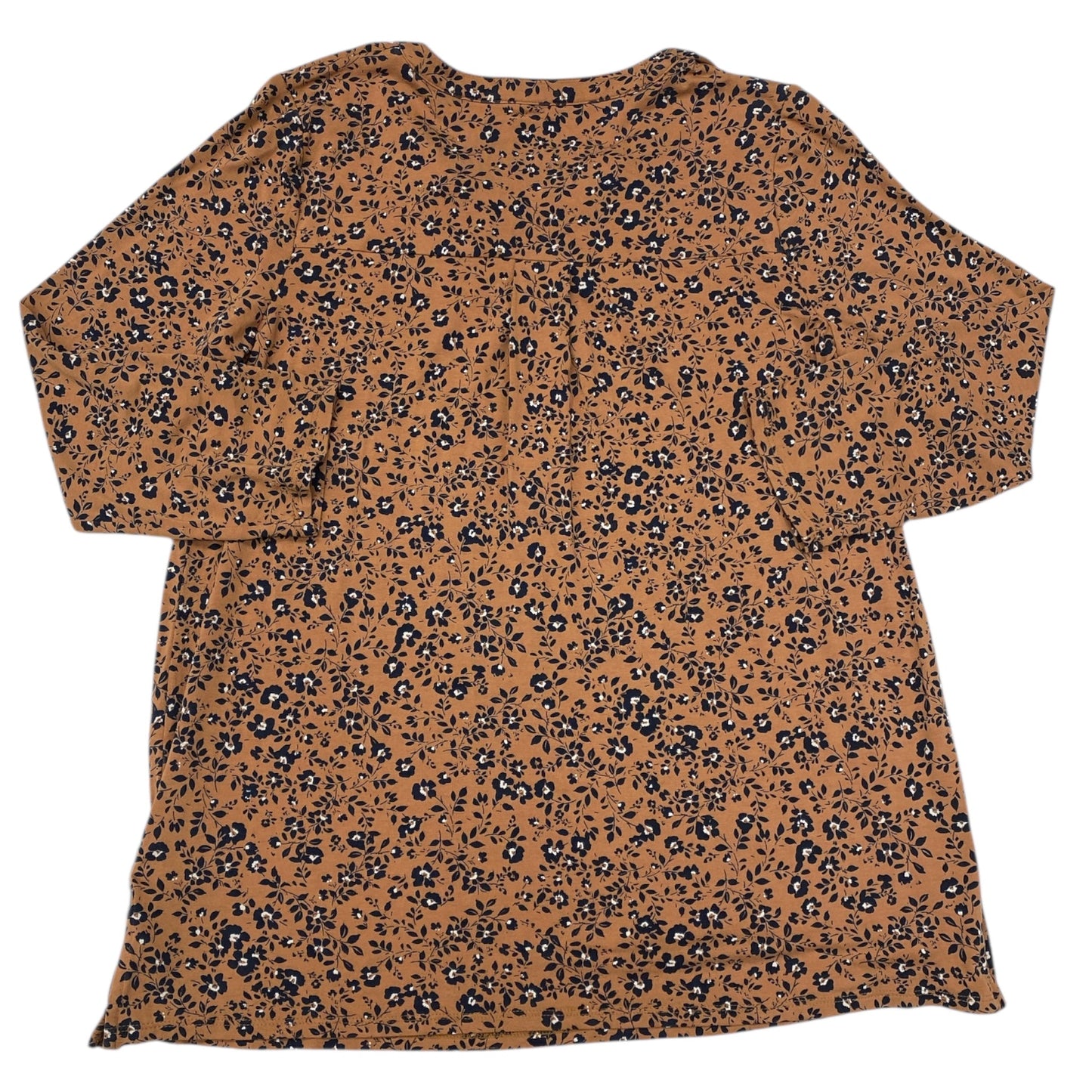 Top Ls By J. Jill In Floral Print, Size:Xs