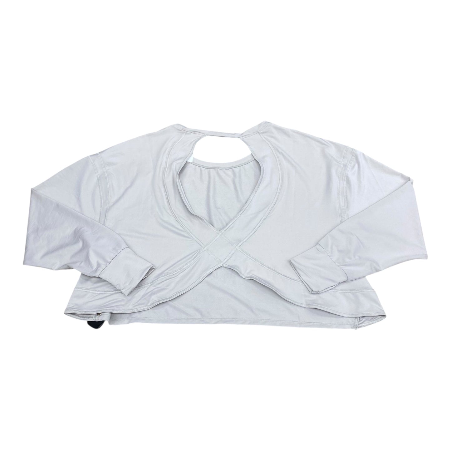 Athletic Top Ls Crewneck By Gottex In Taupe, Size:S