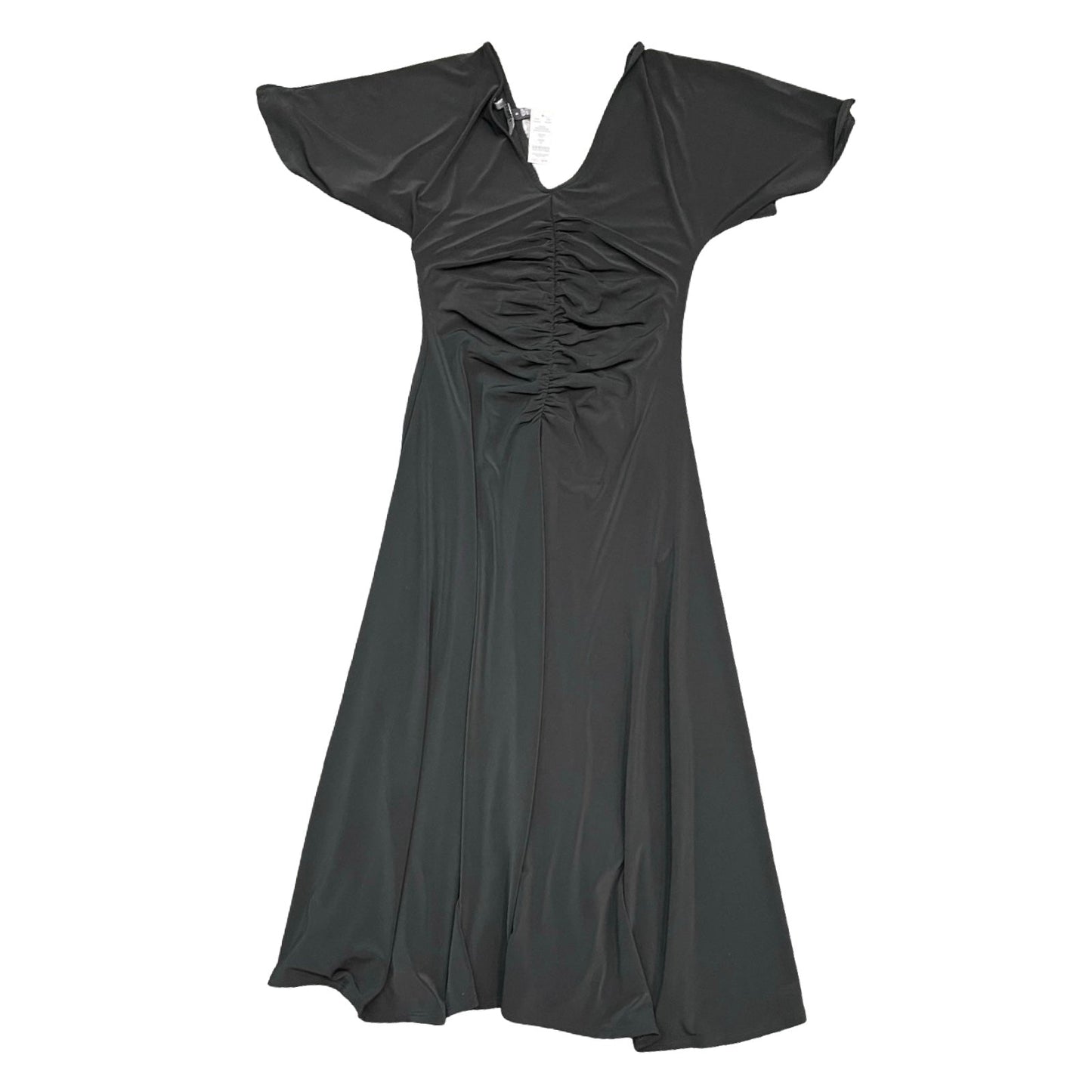 Dress Casual Midi By White House Black Market In Black, Size:S