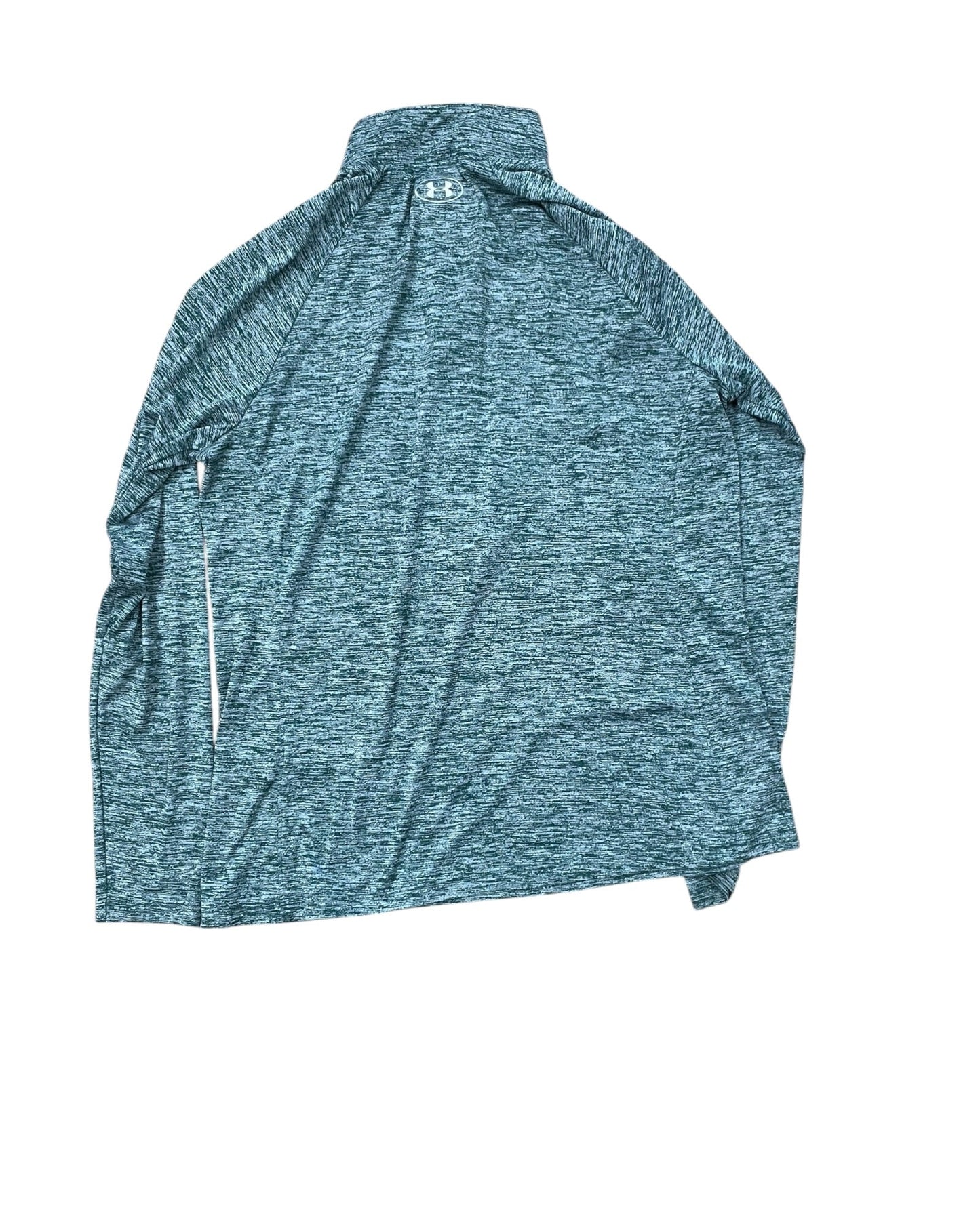Athletic Top Ls Collar By Under Armour In Green, Size:Xl