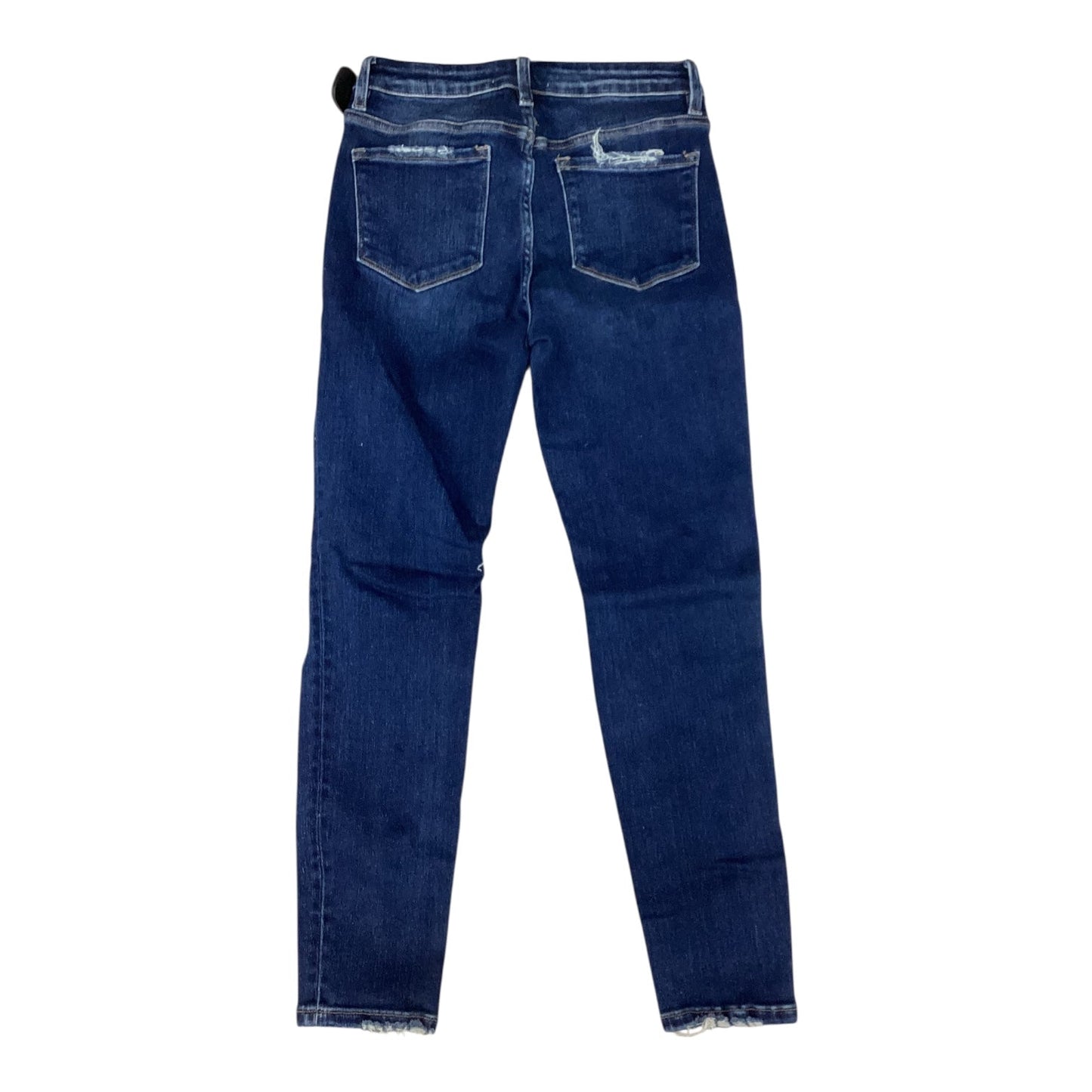 Jeans Skinny By Vervet In Blue Denim, Size:4
