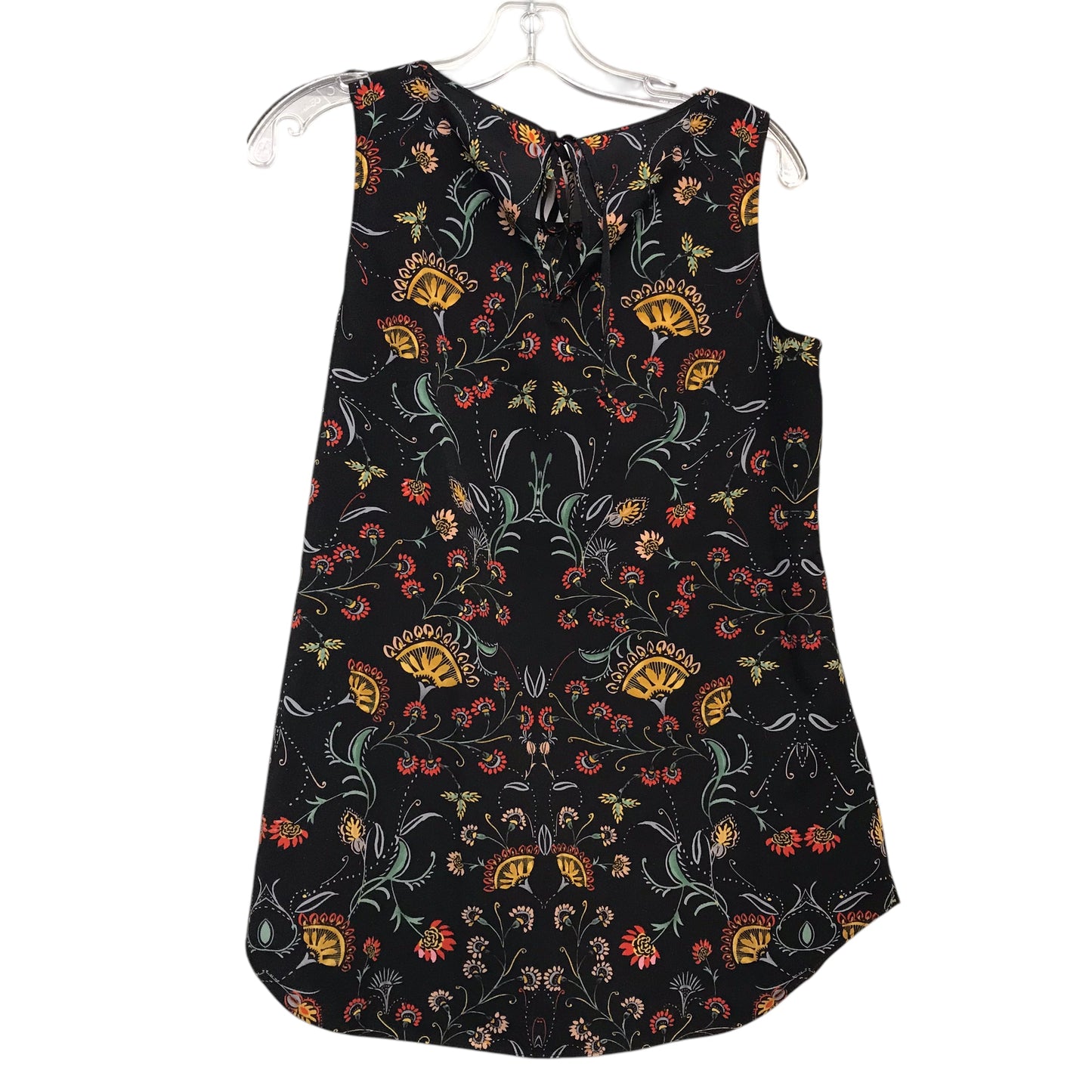 Top Sleeveless By Cabi In Floral Print, Size:S
