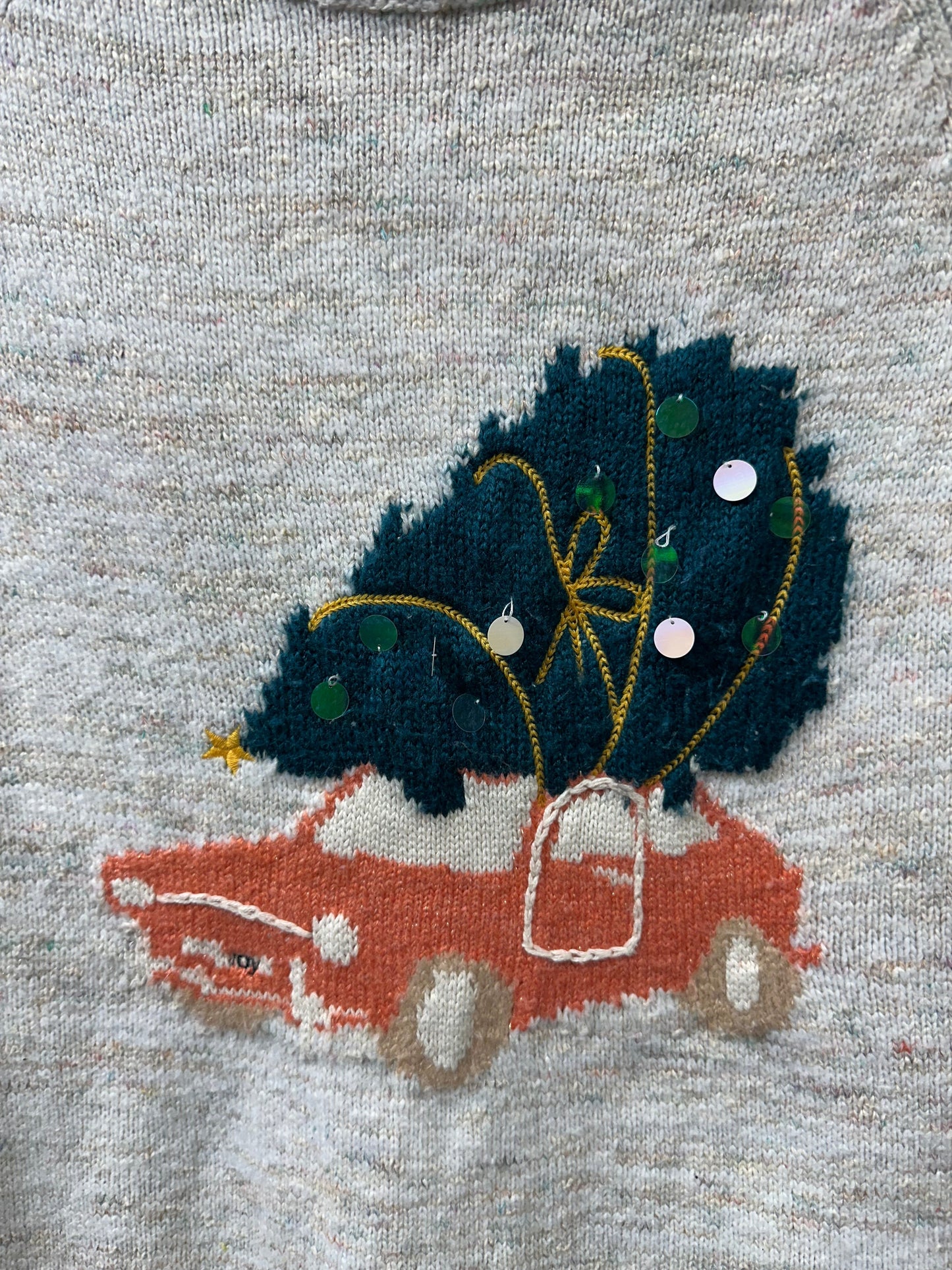 Sweater By Lc Lauren Conrad In Green & Pink, Size:Xs