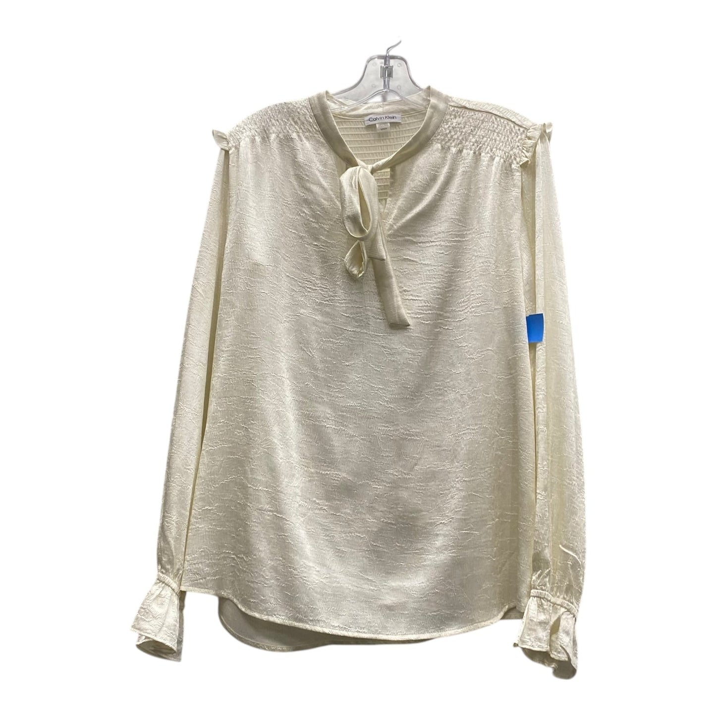 Top Ls By Calvin Klein In Cream, Size:M