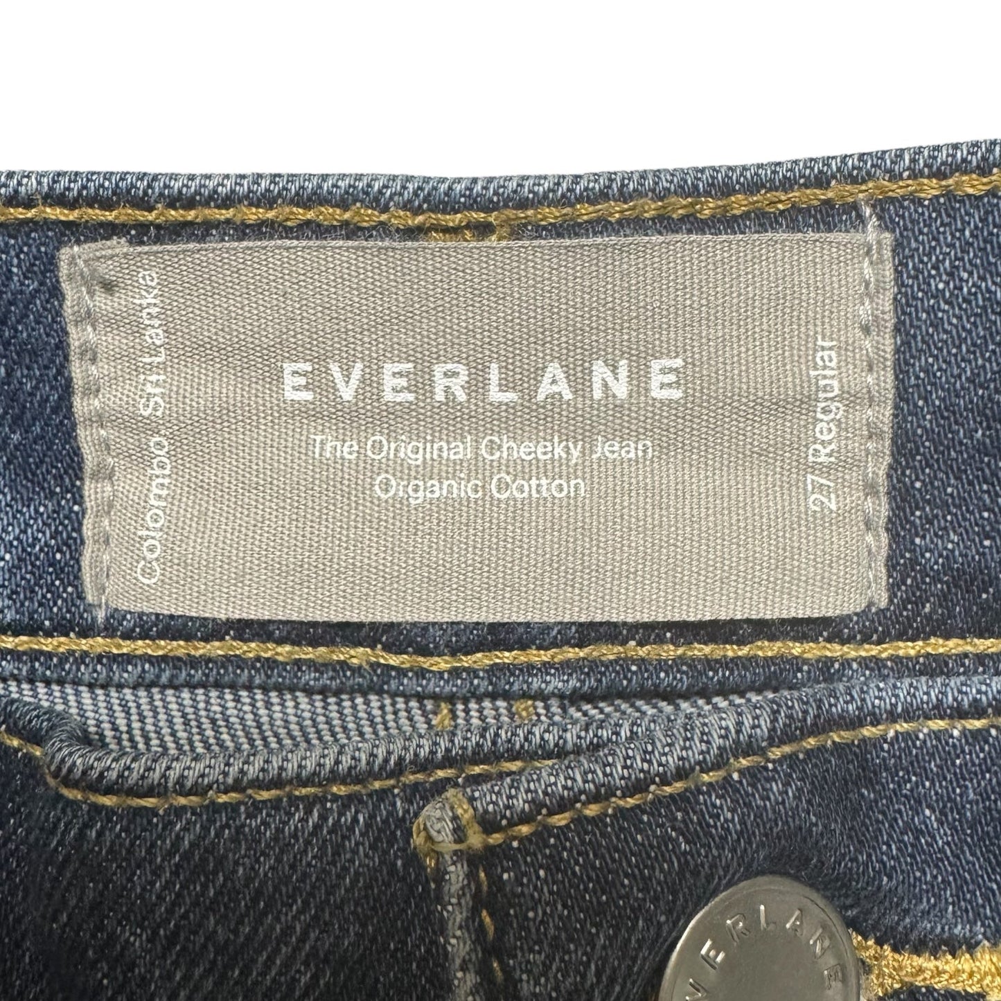 Regular Jeans Straight By Everlane In Blue Denim, Size: 4/27