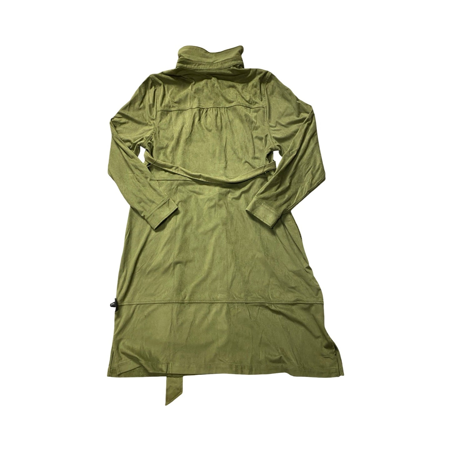 Dress Casual Midi By Cmc In Green, Size:1X