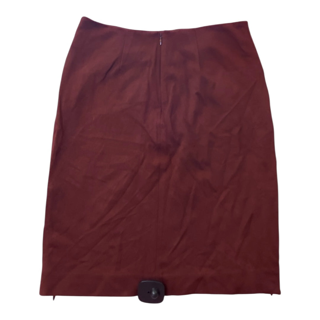 Skirt Midi By Cabi In Maroon, Size:2