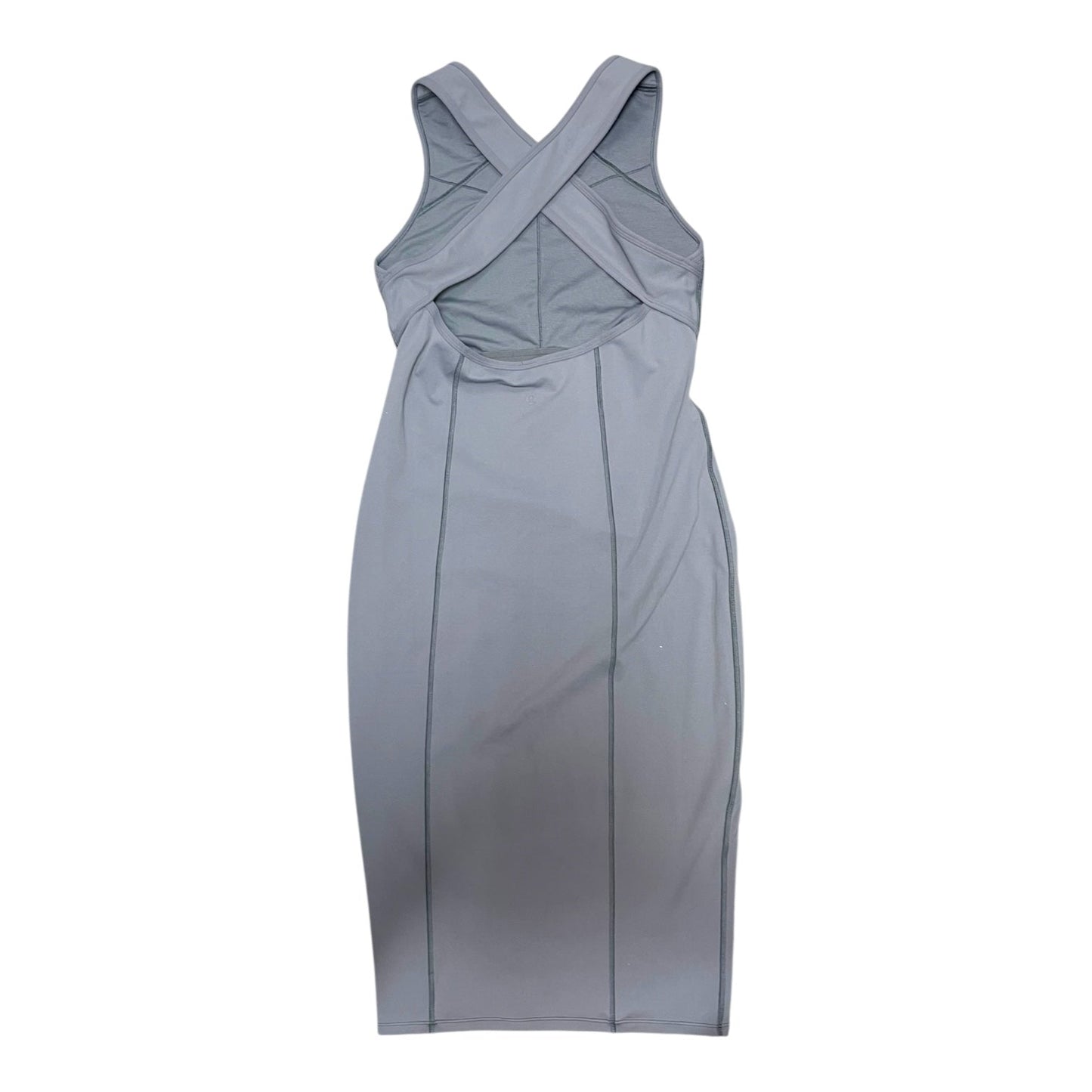 Athletic Dress By Lululemon In Grey, Size: 10