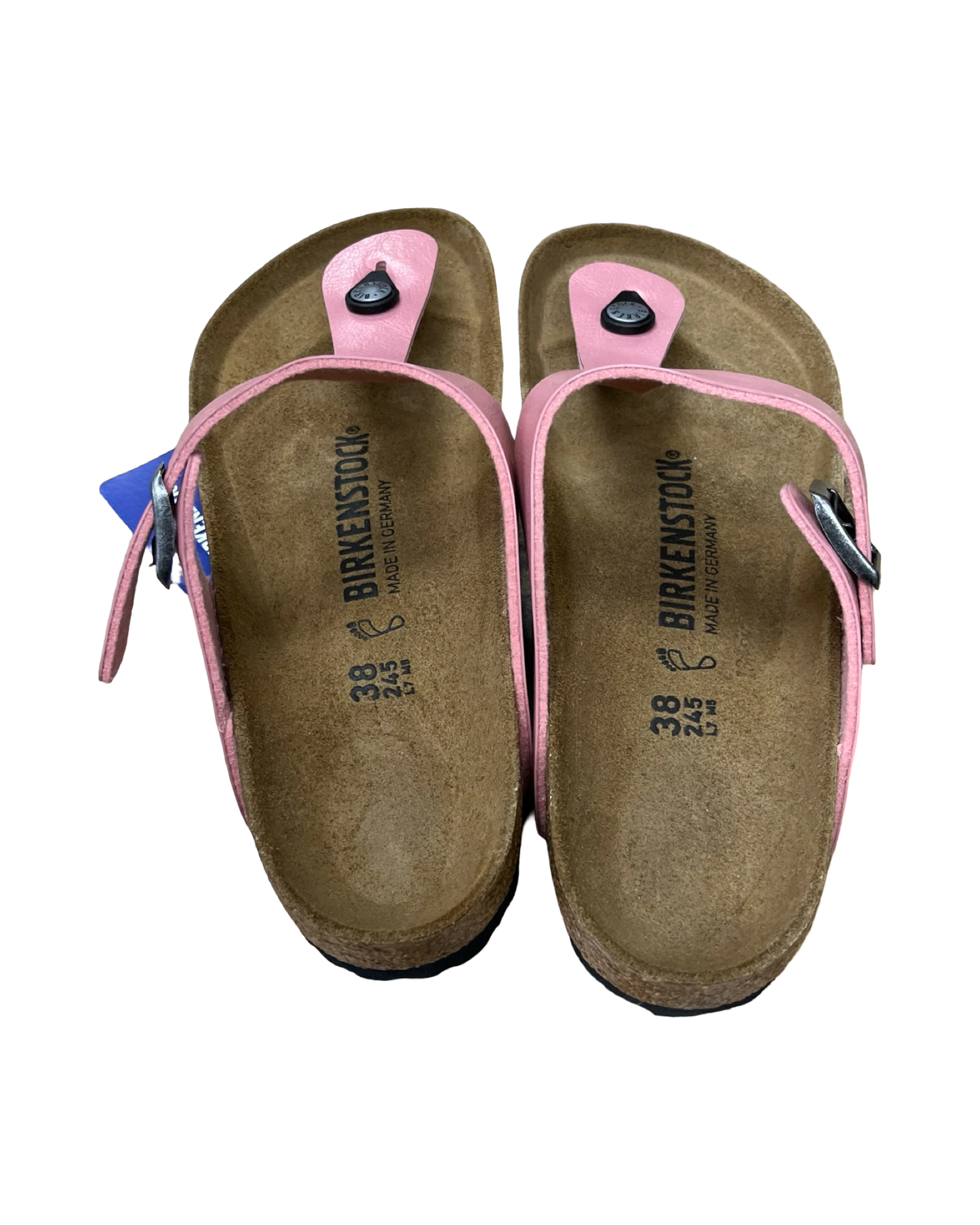 Sandals Flip Flops By Birkenstock In Pink, Size:7.5