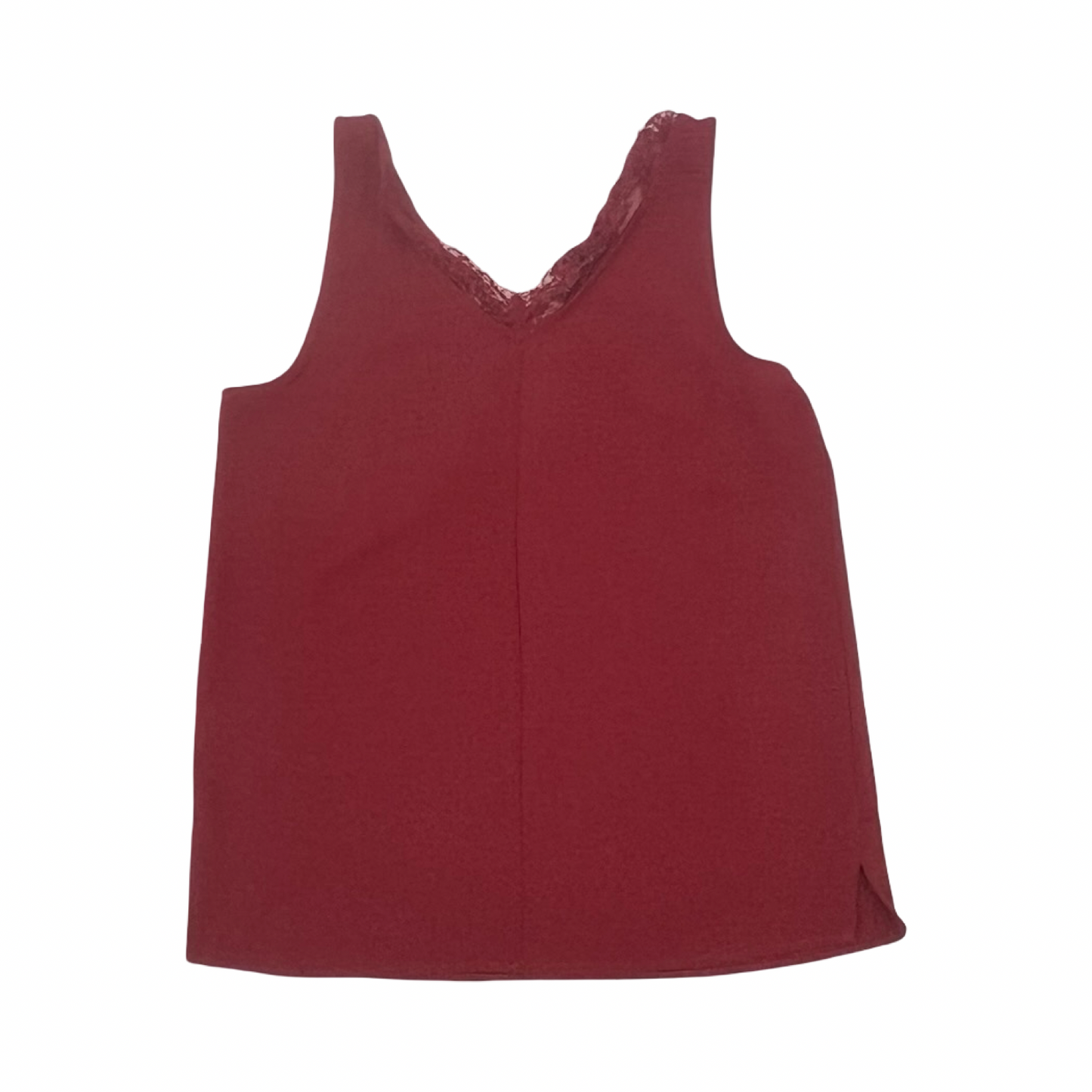 Blouse Sleeveless By Clothes Mentor In Red, Size:S