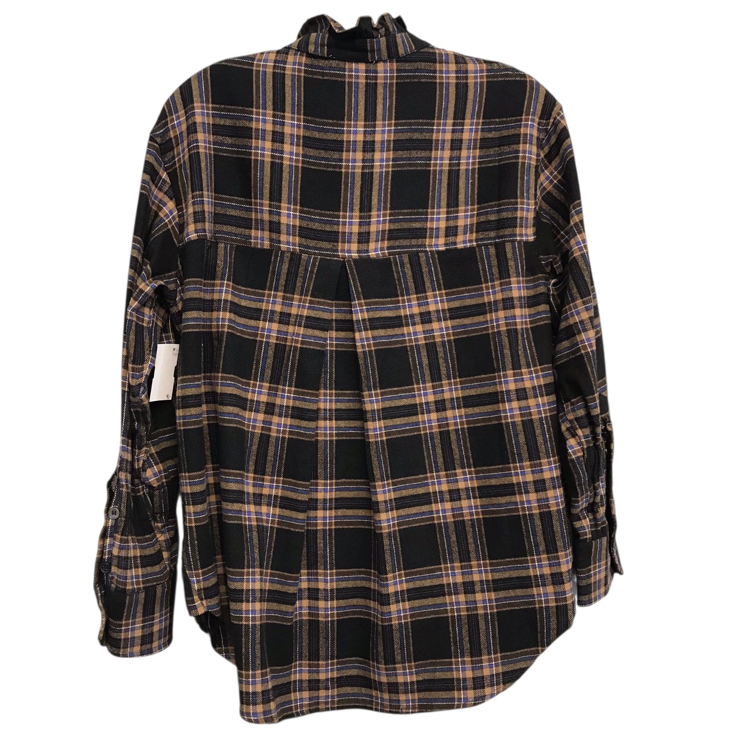 Top Ls By Heartloom In Plaid Pattern, Size:M